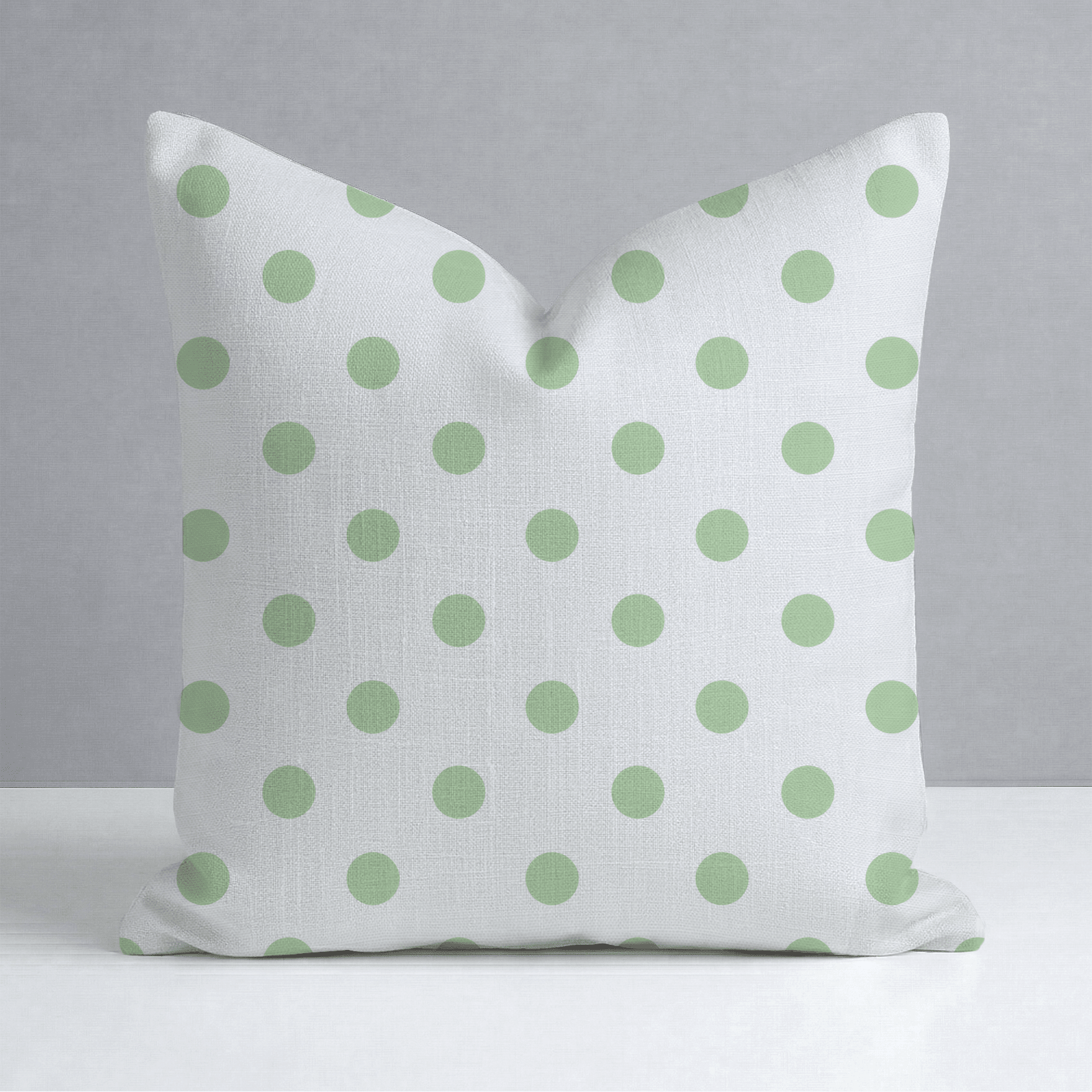 Leaf Me Be Willow Dots Throw Pillow - Lemon Park