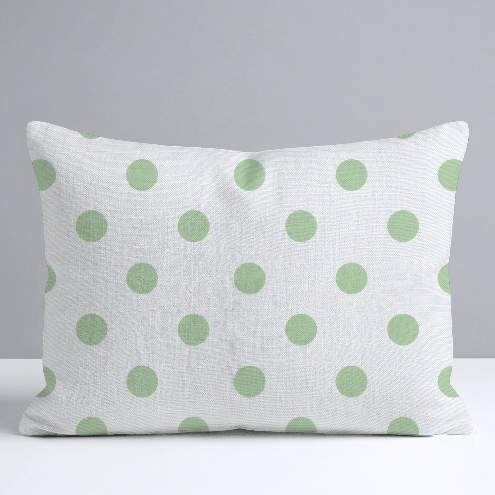 Leaf Me Be Willow Dots Throw Pillow - Lemon Park