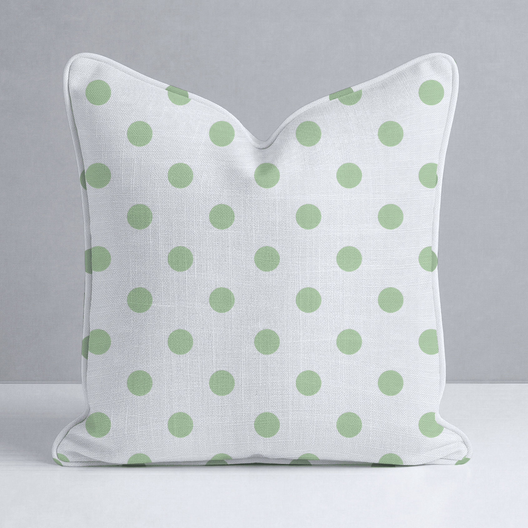 Leaf Me Be Willow Dots Throw Pillow - Lemon Park