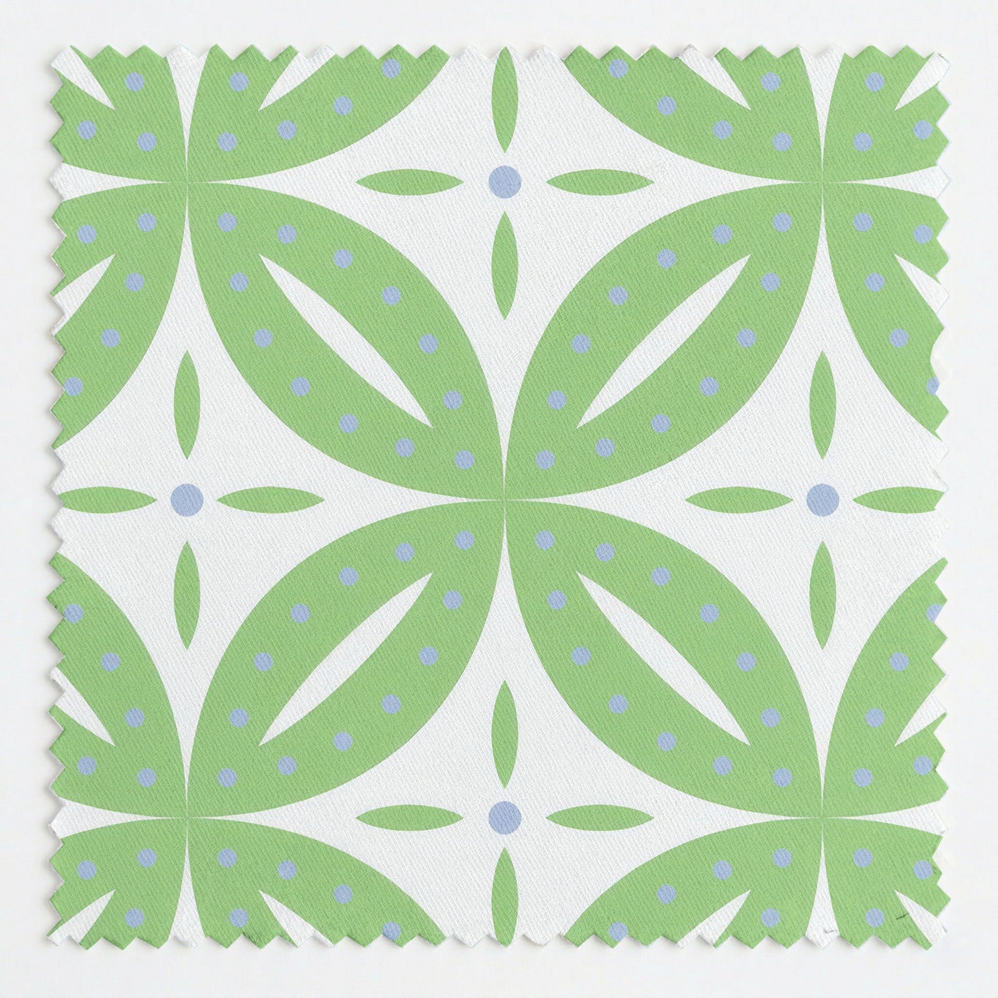 Leaf Me Be Willow Grid - Fabric - Lemon Park