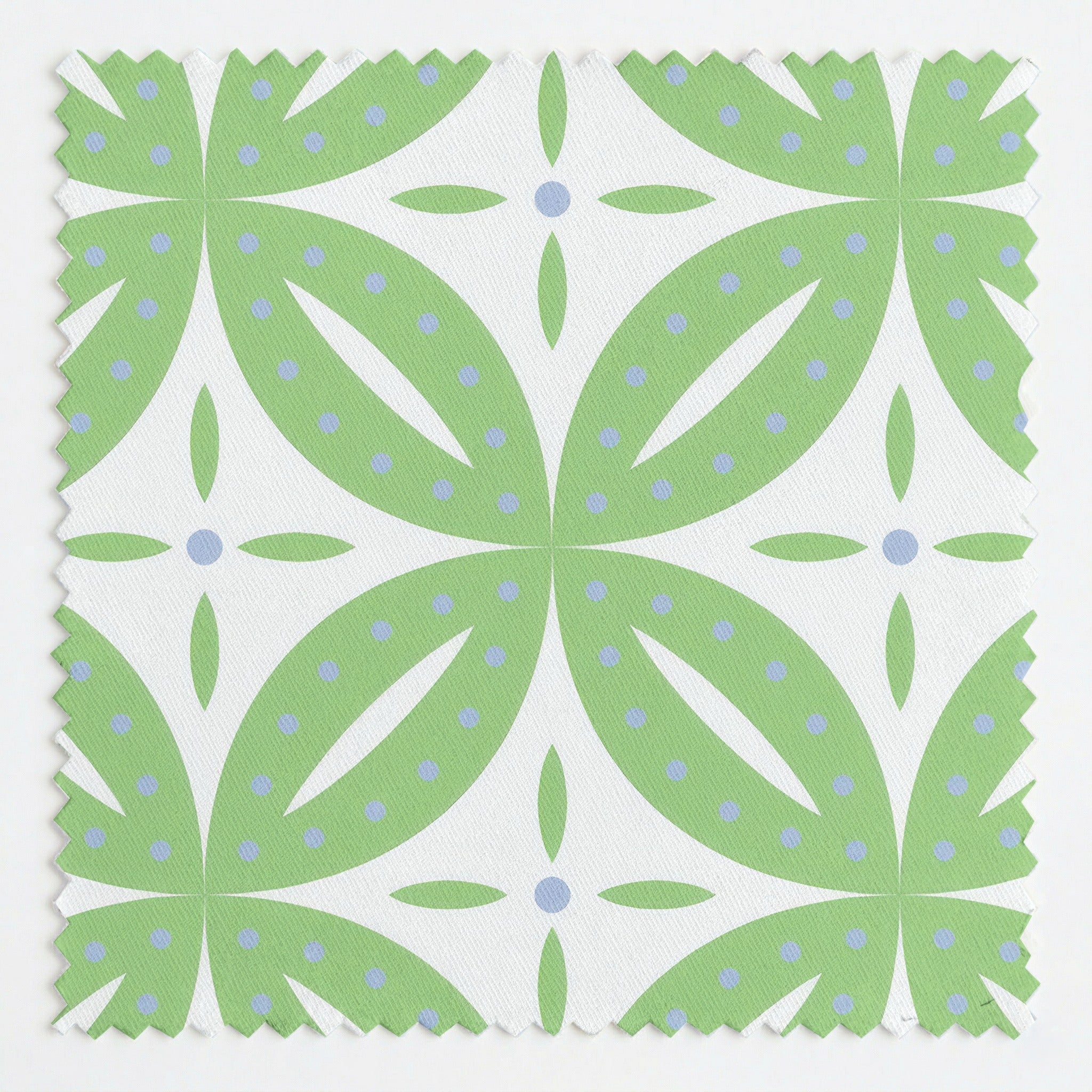 Leaf Me Be Willow Grid - Fabric - Lemon Park