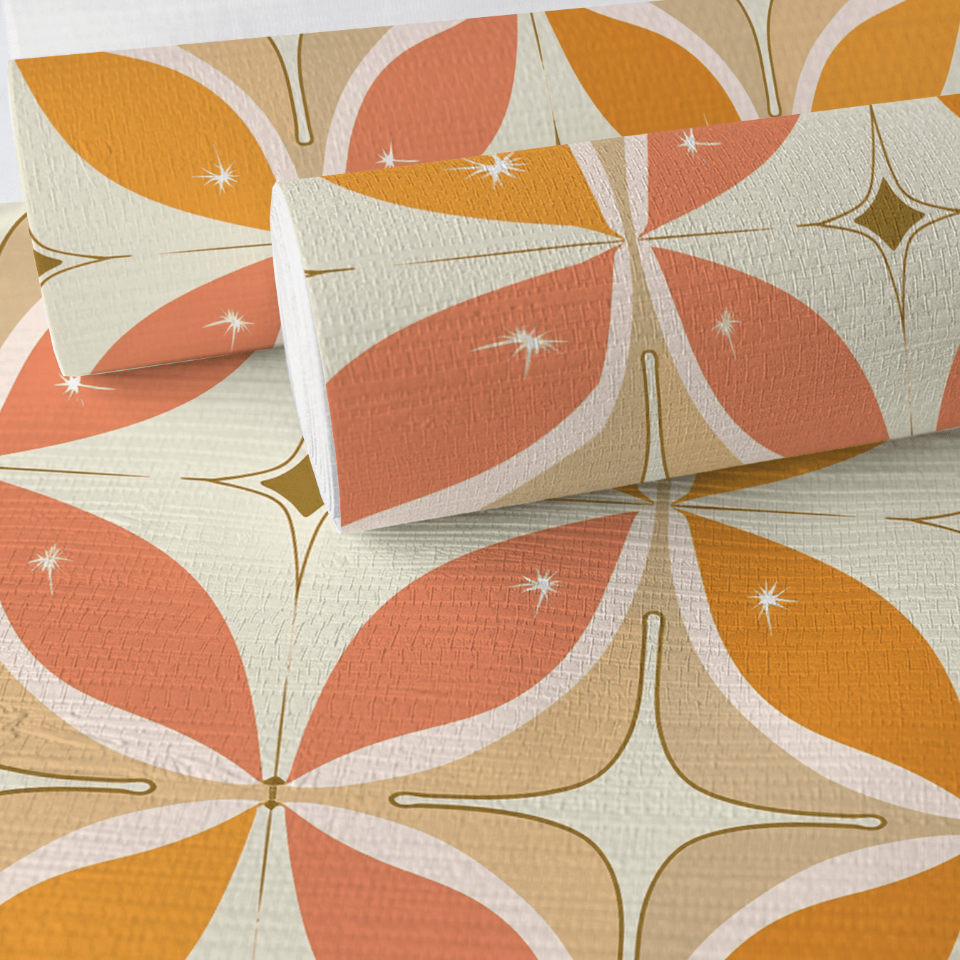 Leah Faux Grasscloth Wallpaper - Lemon Park