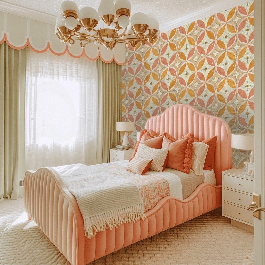 Leah Faux Grasscloth Wallpaper - Lemon Park