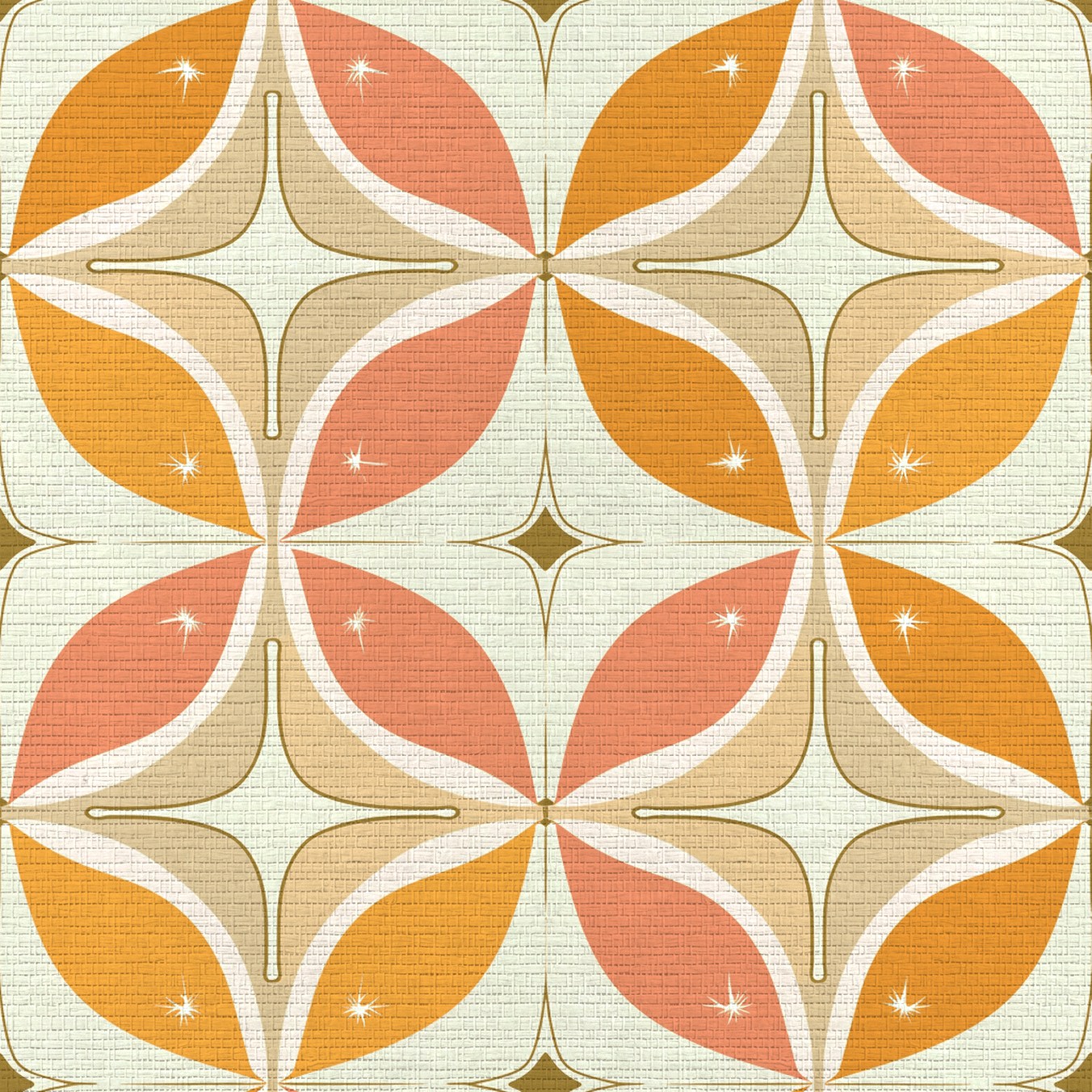 Leah Faux Grasscloth Wallpaper - Lemon Park