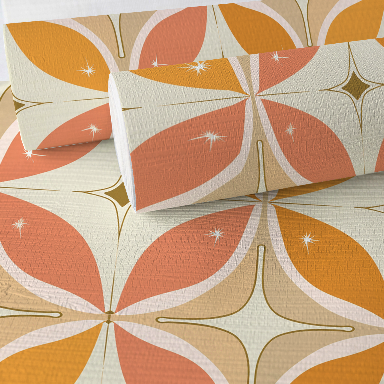 Leah Faux Grasscloth Wallpaper