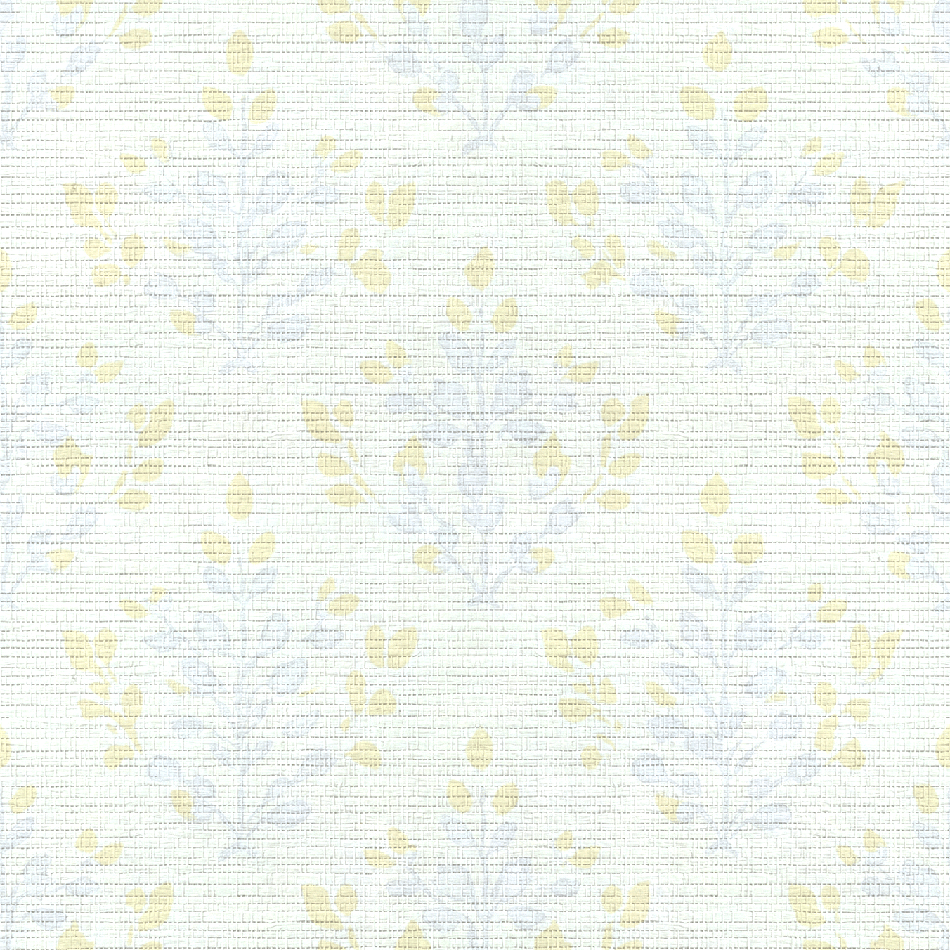 Leilani Faux Grasscloth Wallpaper - Lemon Park