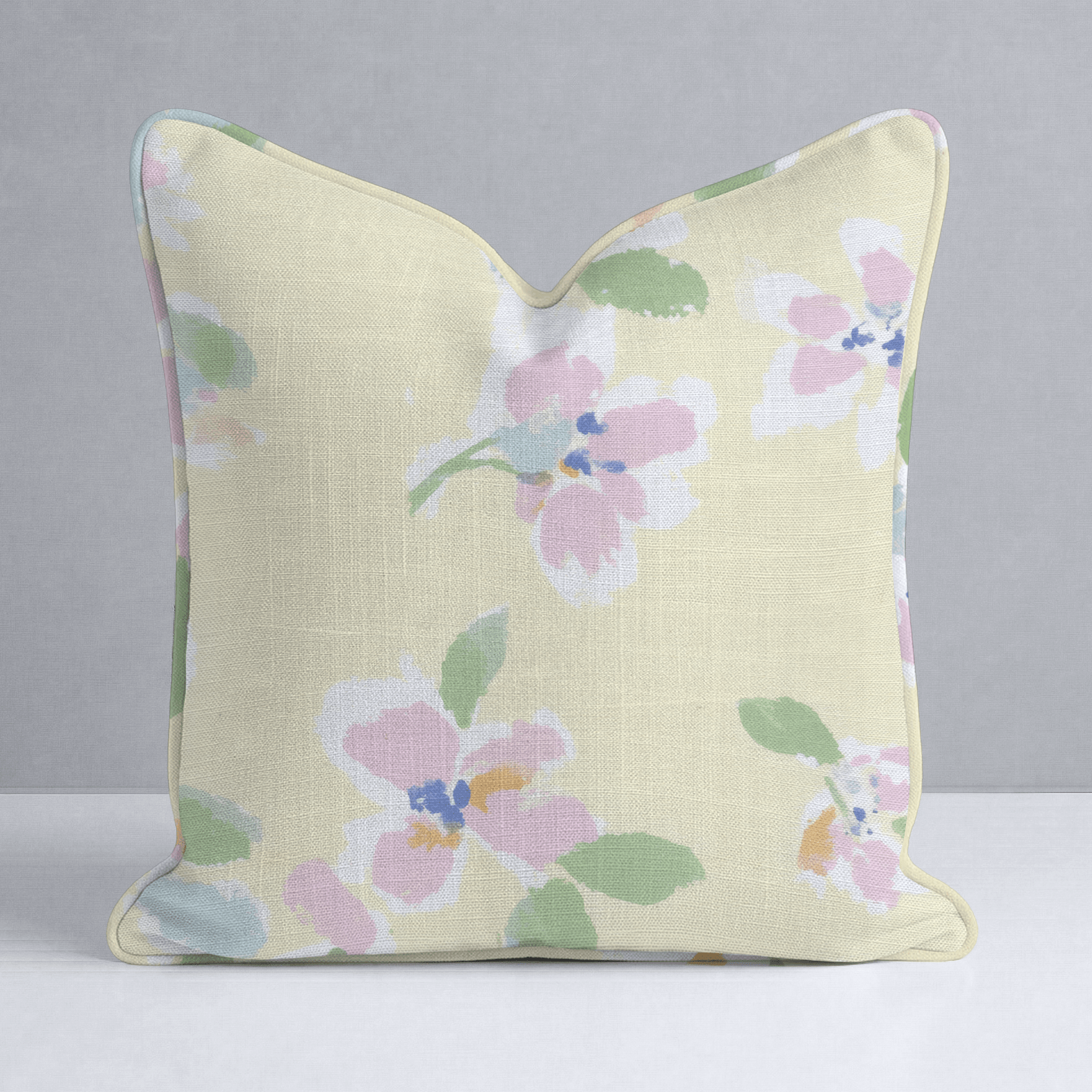 Lemon Meringue Throw Pillow - Lemon Park