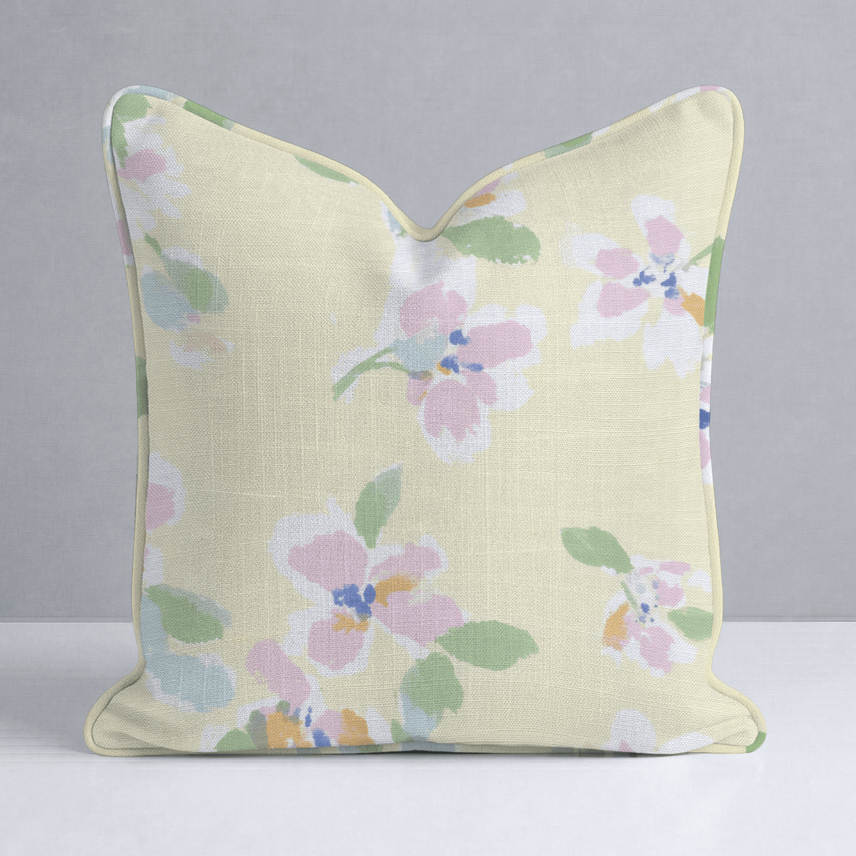 Lemon Meringue Throw Pillow - Lemon Park