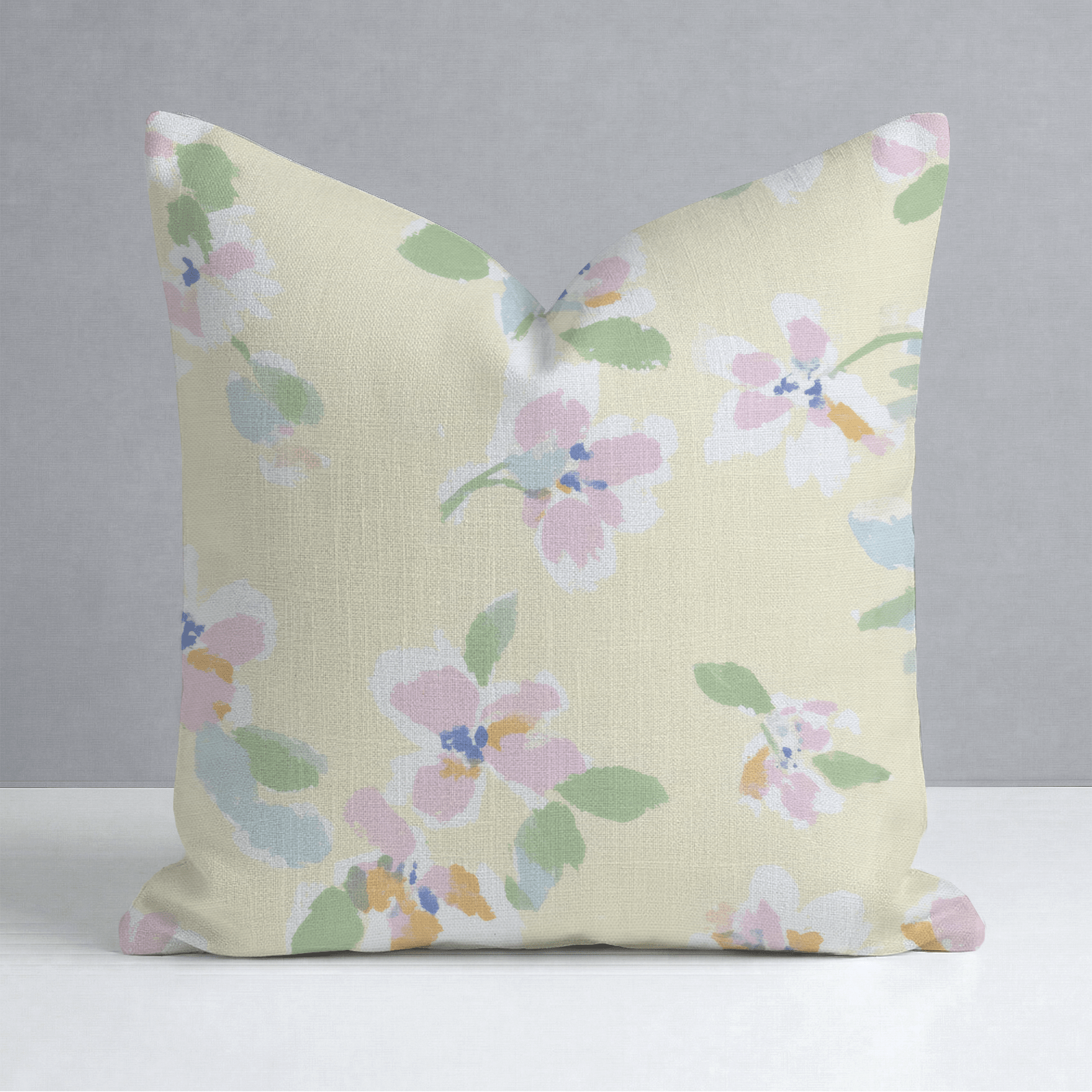 Lemon Meringue Throw Pillow - Lemon Park