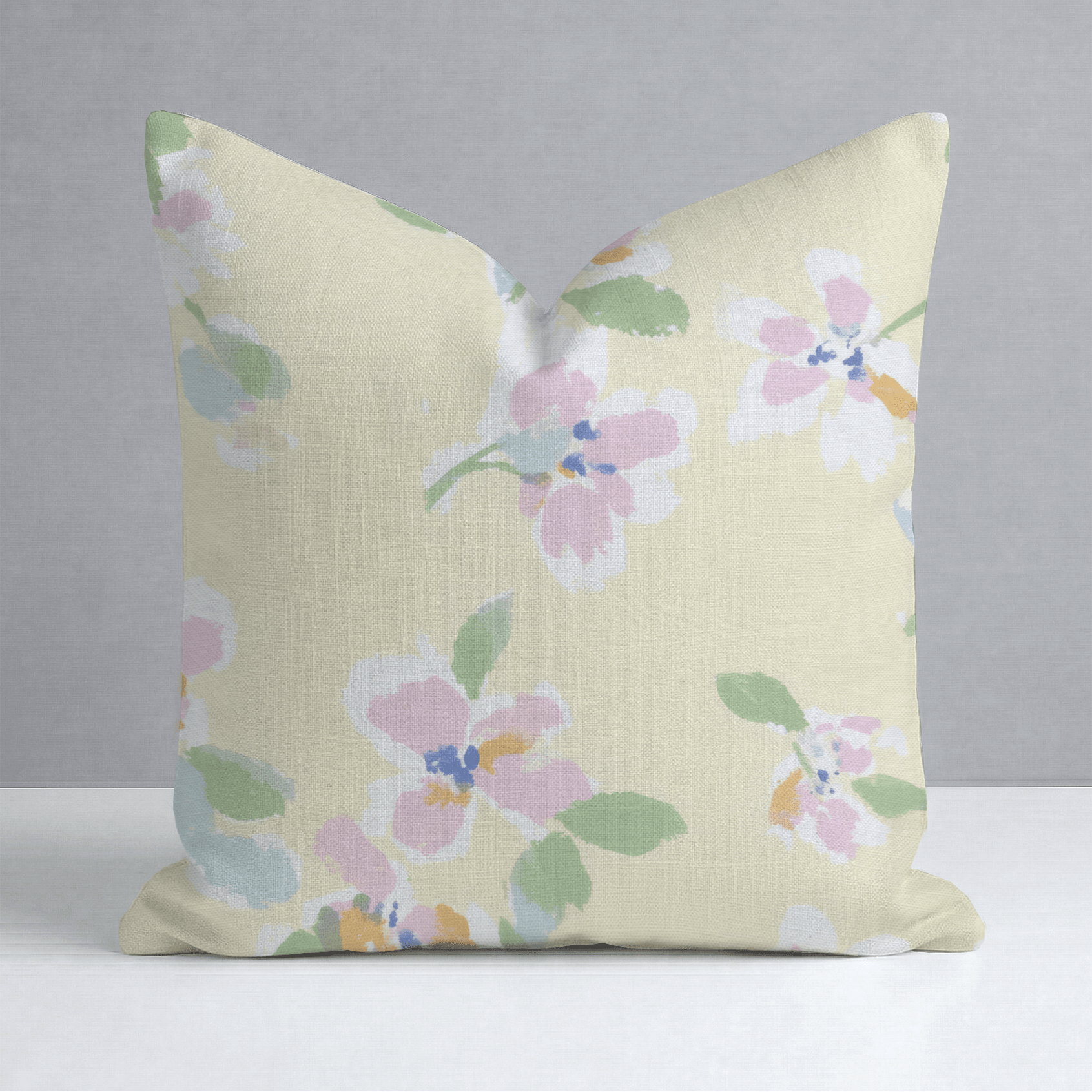 Lemon Meringue Throw Pillow - Lemon Park