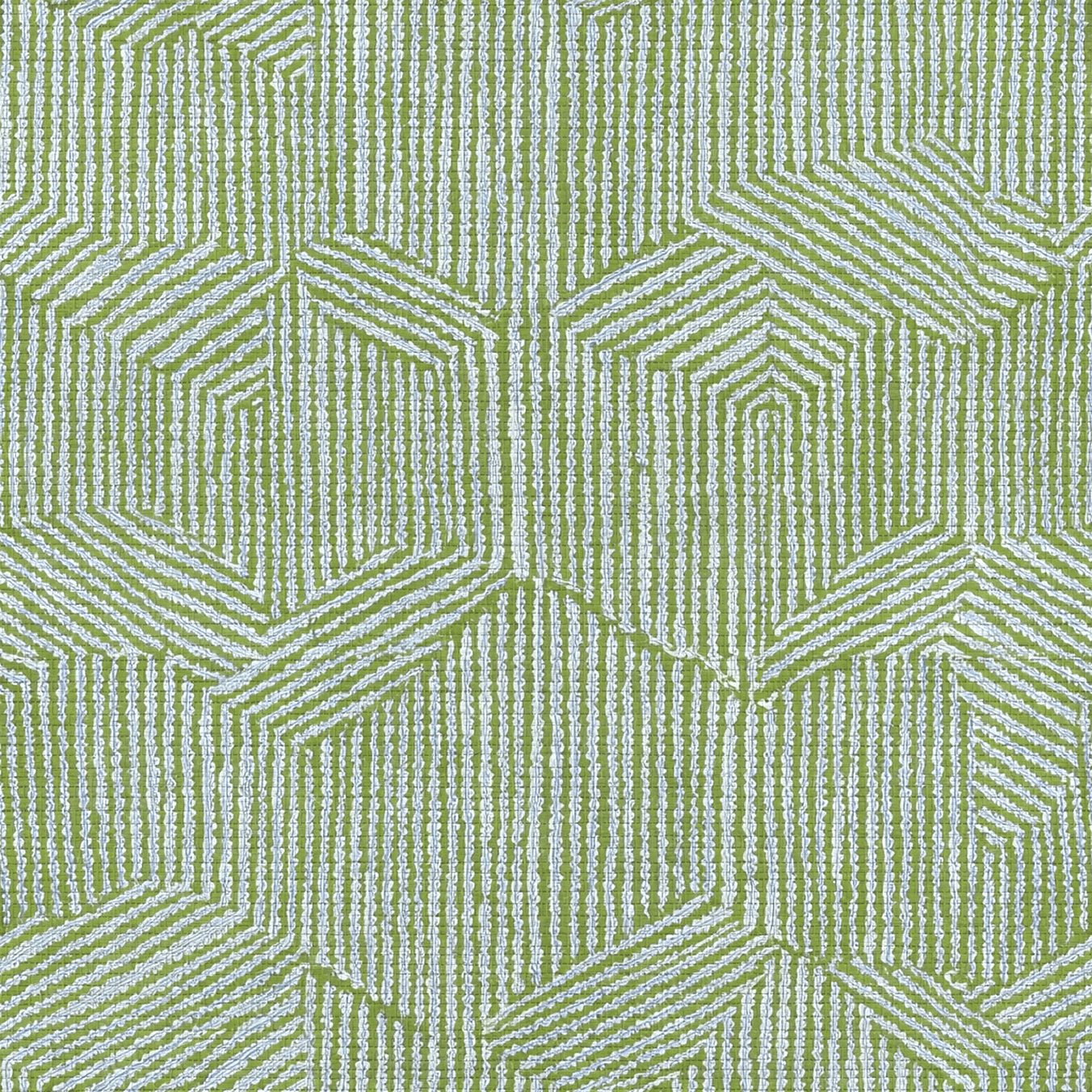 Lemon Park x Kenz Kustomz Cabana Faux Grasscloth Wallpaper - Lemon Park
