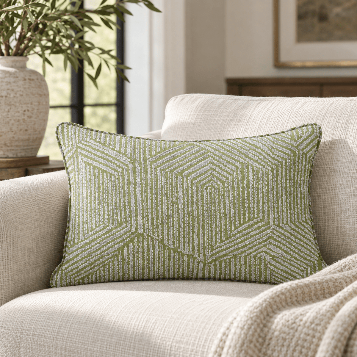 Lemon Park x Kenz Kustomz Cabana Throw Pillow - Lemon Park