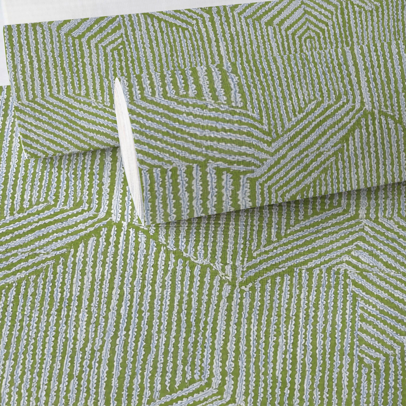 Lemon Park x Kenz Kustomz Cabana Faux Grasscloth Wallpaper