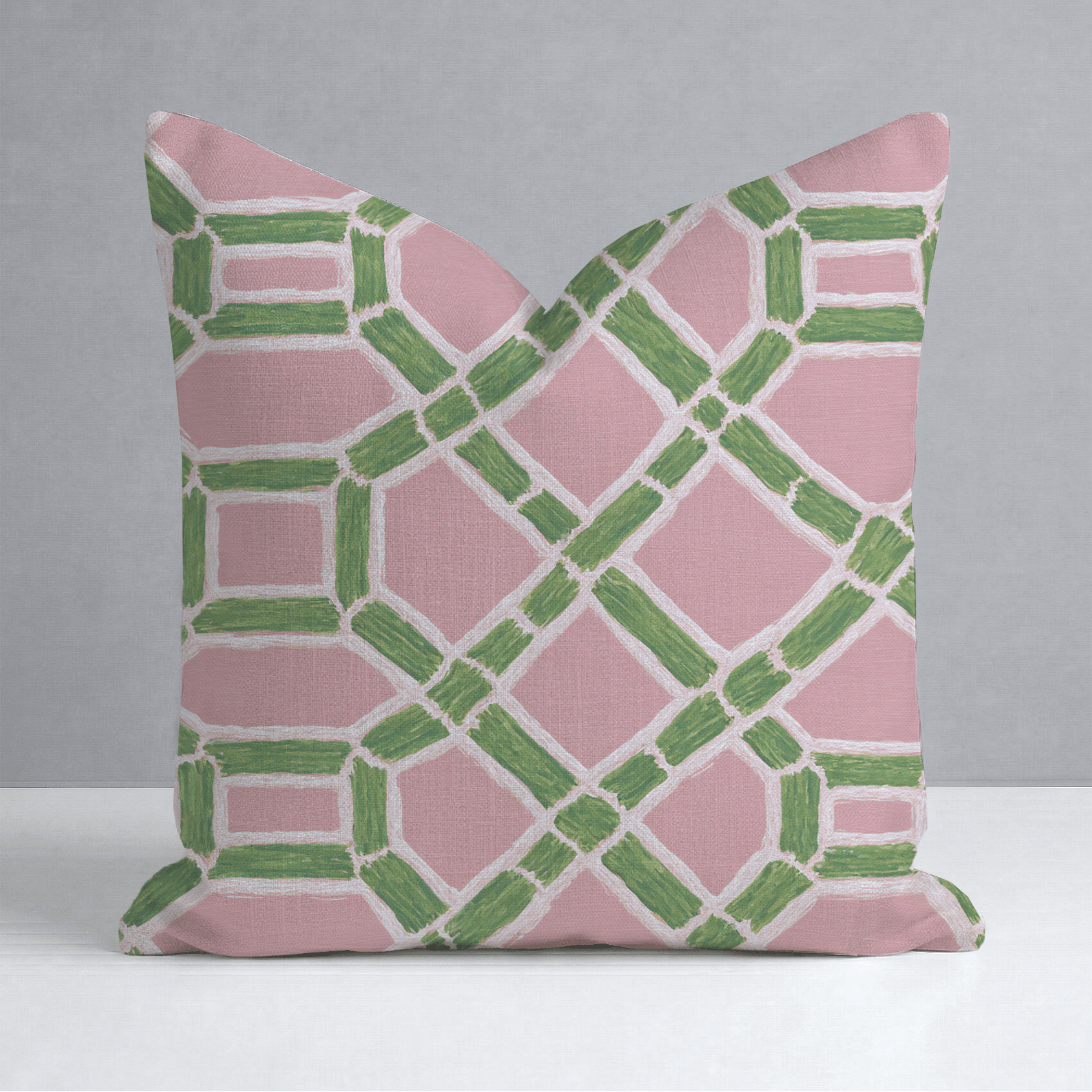 Lemon Park x Kenz Kustomz Palm Canopy Throw Pillow - Lemon Park