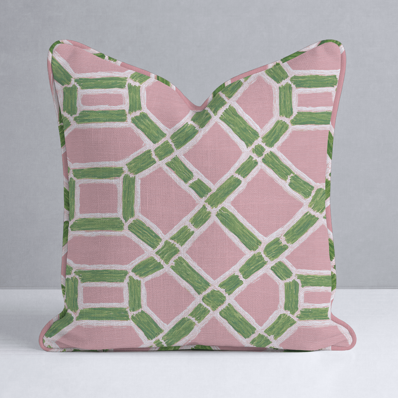 Lemon Park x Kenz Kustomz Palm Canopy Throw Pillow - Lemon Park