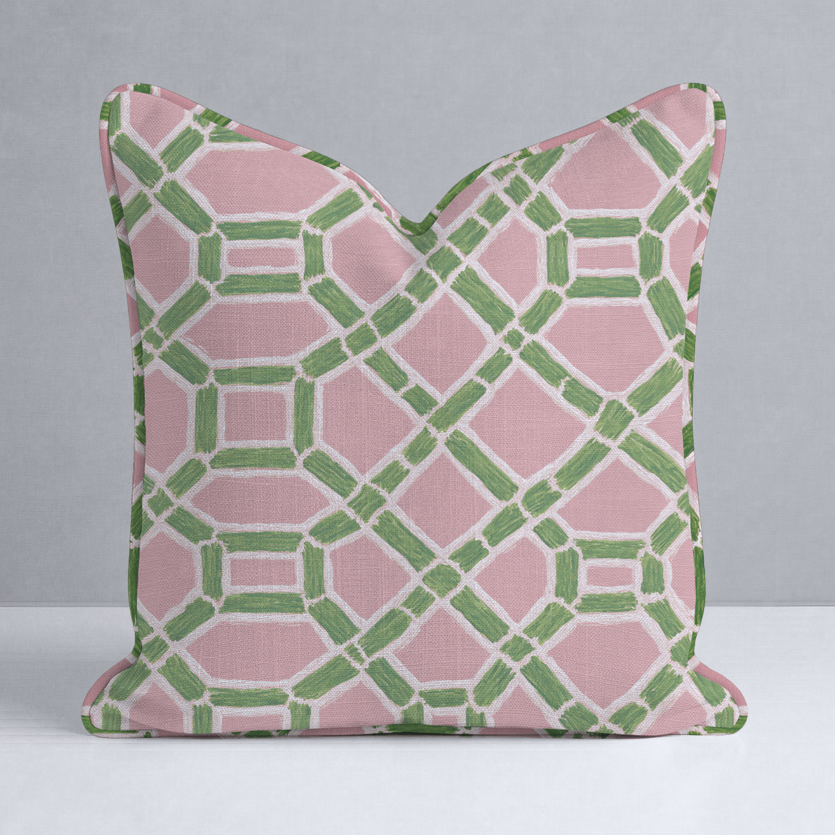 Lemon Park x Kenz Kustomz Palm Canopy Throw Pillow - Lemon Park