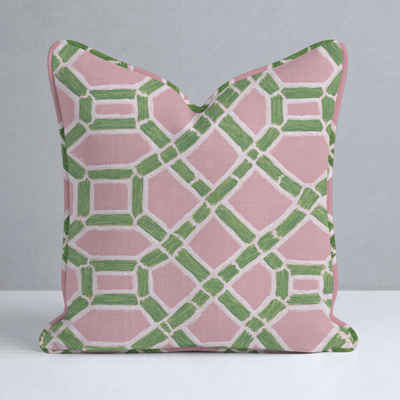 Lemon Park x Kenz Kustomz Palm Canopy Throw Pillow - Lemon Park