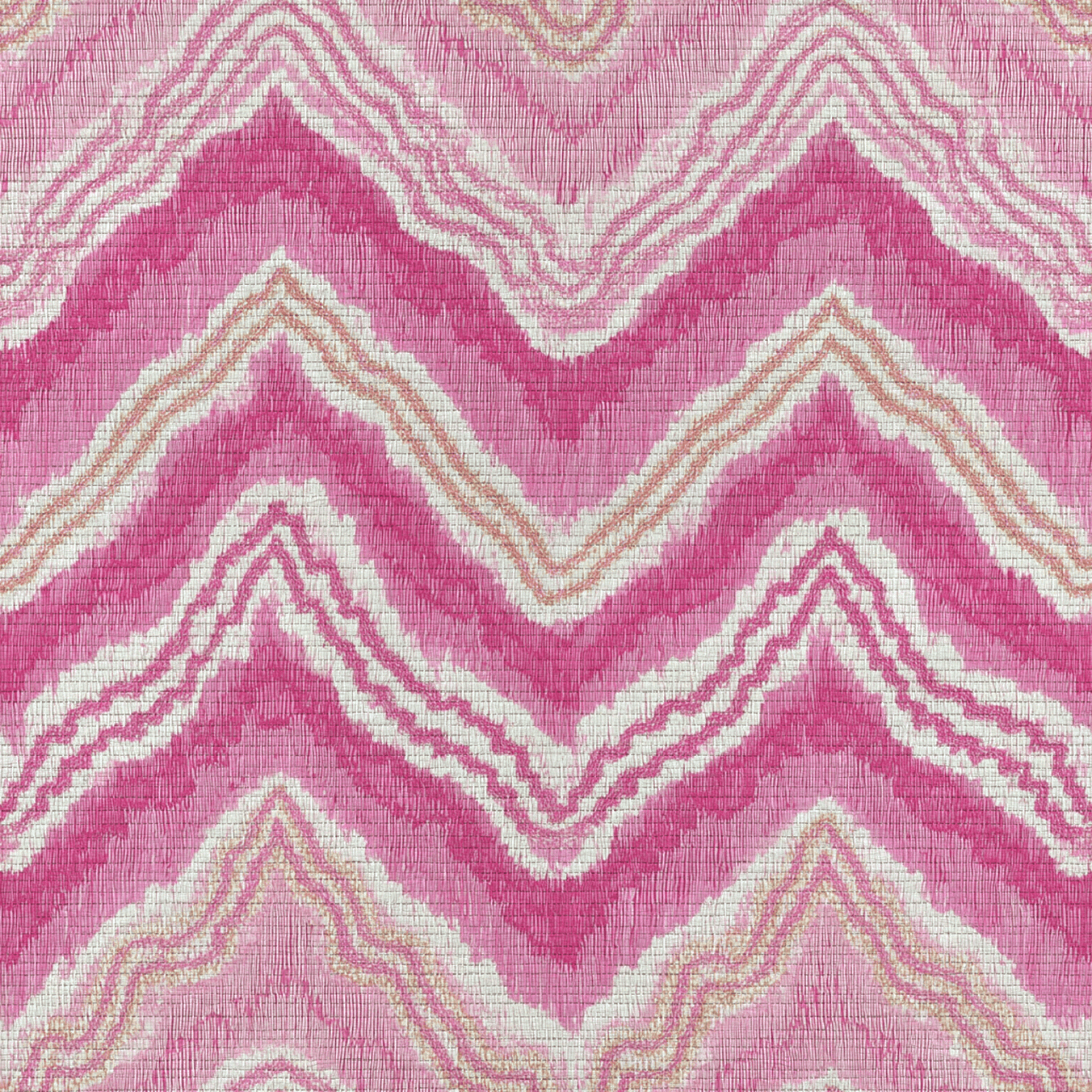 Lemon Park x Kenz Kustomz Pavilion Faux Grasscloth Wallpaper - Lemon Park