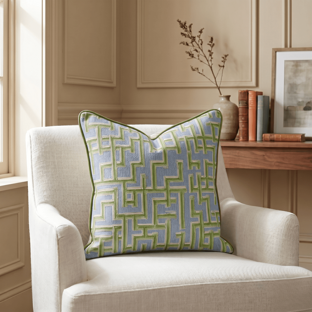 Lemon Park x Kenz Kustomz Seaglass Throw Pillow - Lemon Park