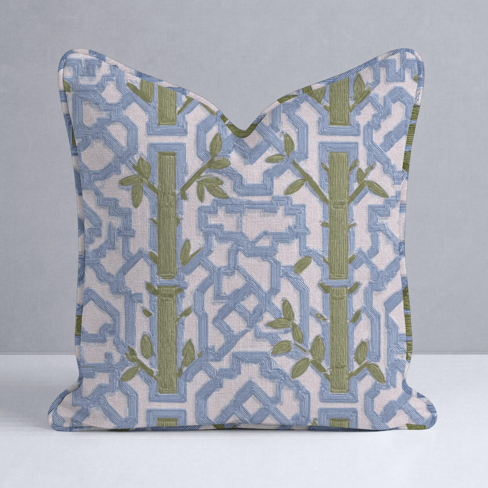 Lemon Park x Kenz Kustomz Terrace Throw Pillow - Lemon Park