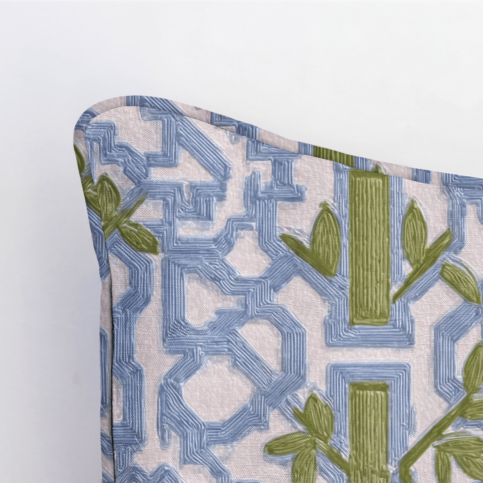 Lemon Park x Kenz Kustomz Terrace Throw Pillow - Lemon Park
