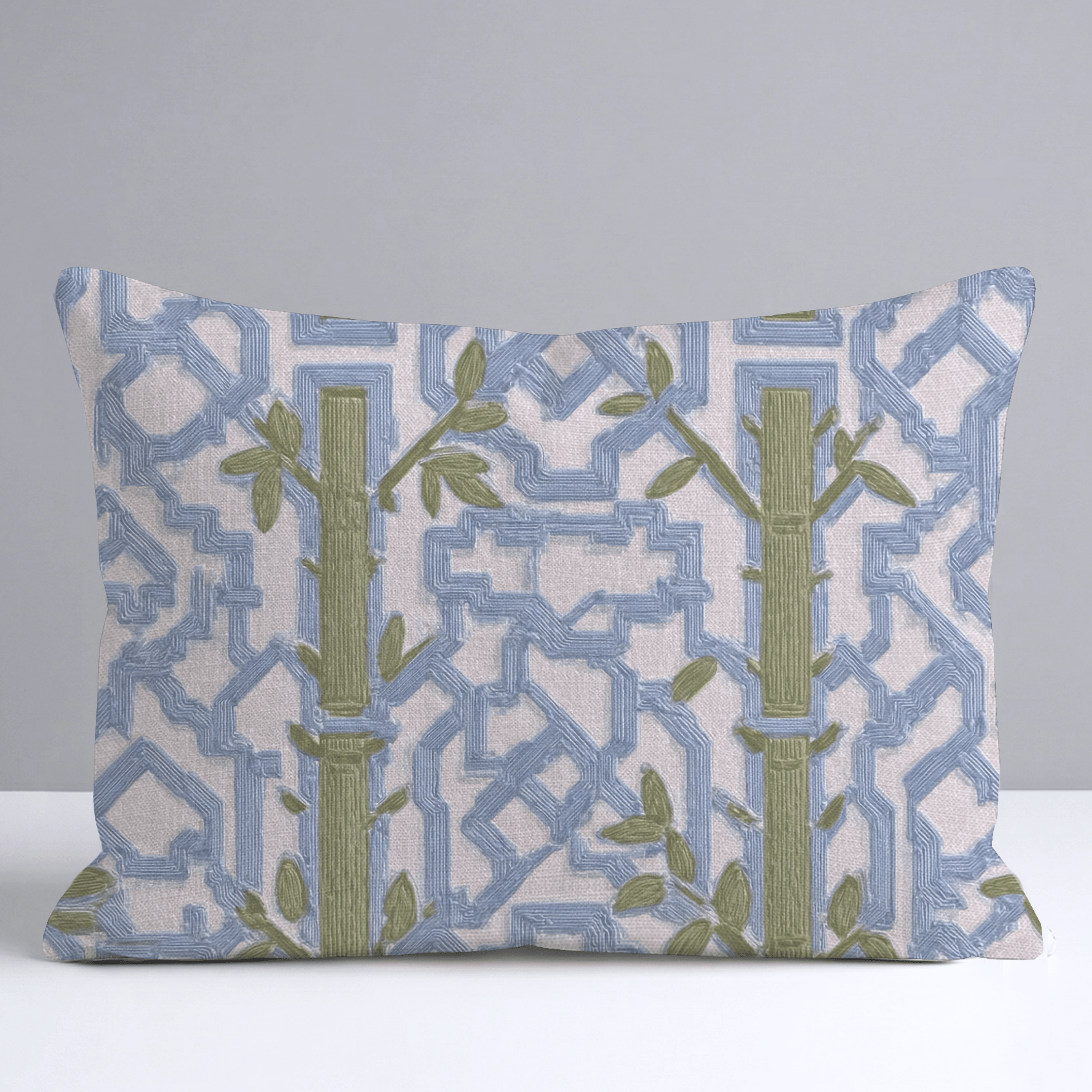 Lemon Park x Kenz Kustomz Terrace Throw Pillow - Lemon Park