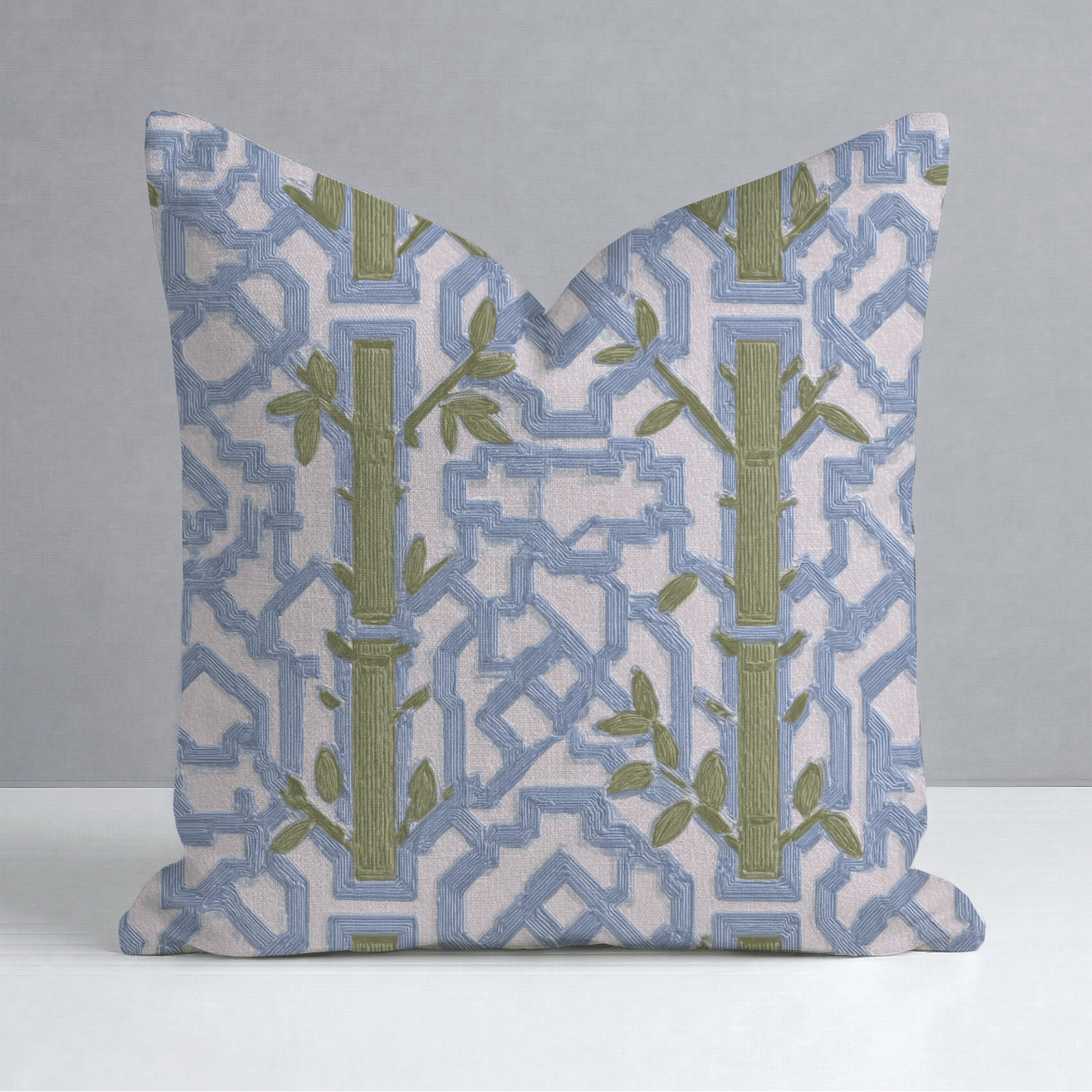 Lemon Park x Kenz Kustomz Terrace Throw Pillow - Lemon Park