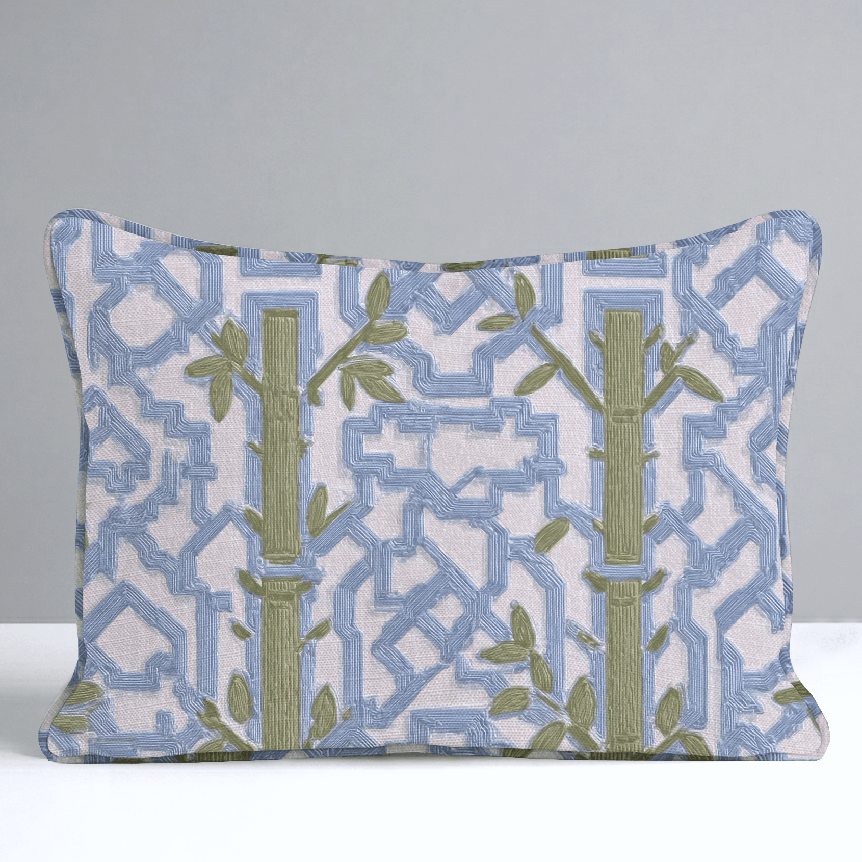 Lemon Park x Kenz Kustomz Terrace Throw Pillow - Lemon Park