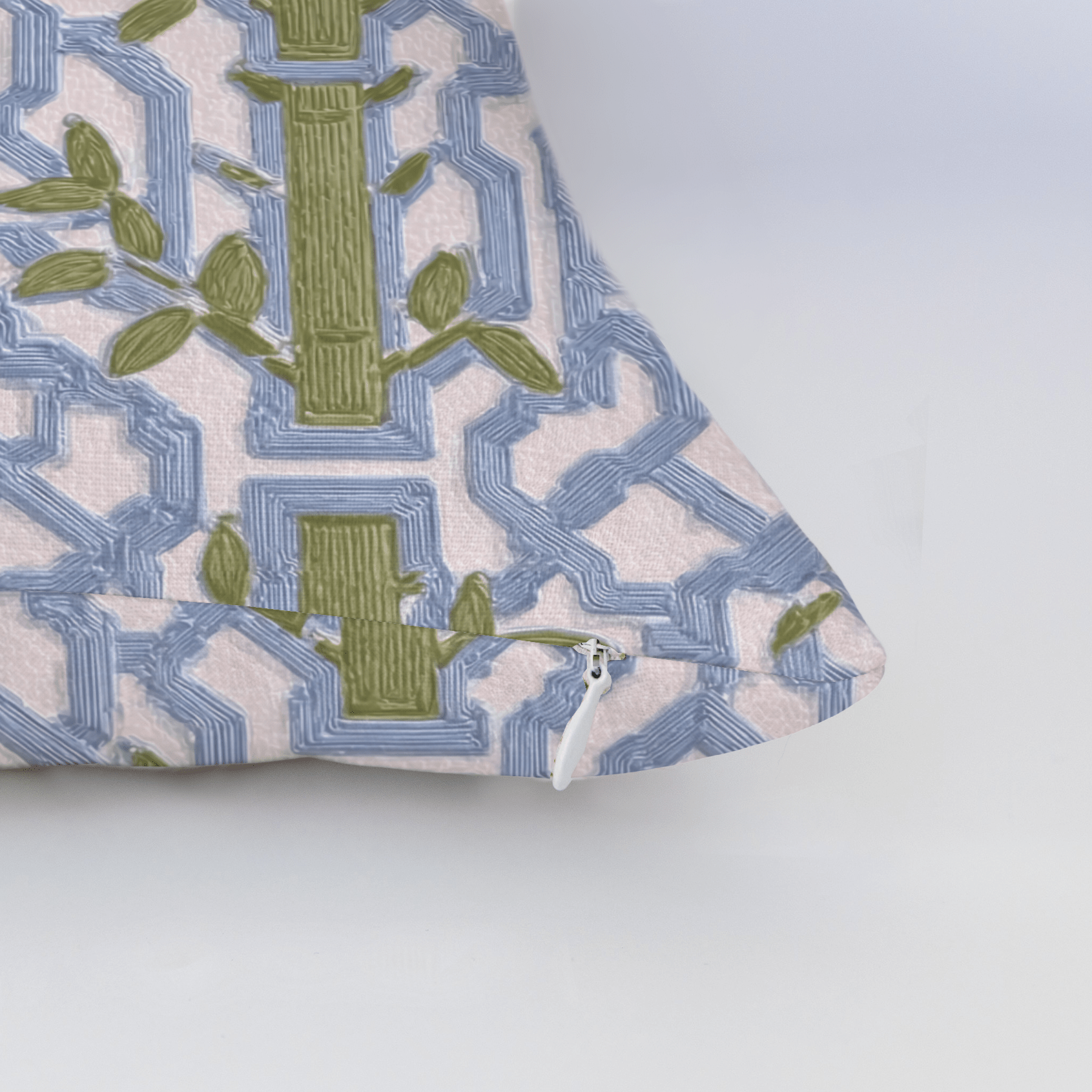 Lemon Park x Kenz Kustomz Terrace Throw Pillow - Lemon Park