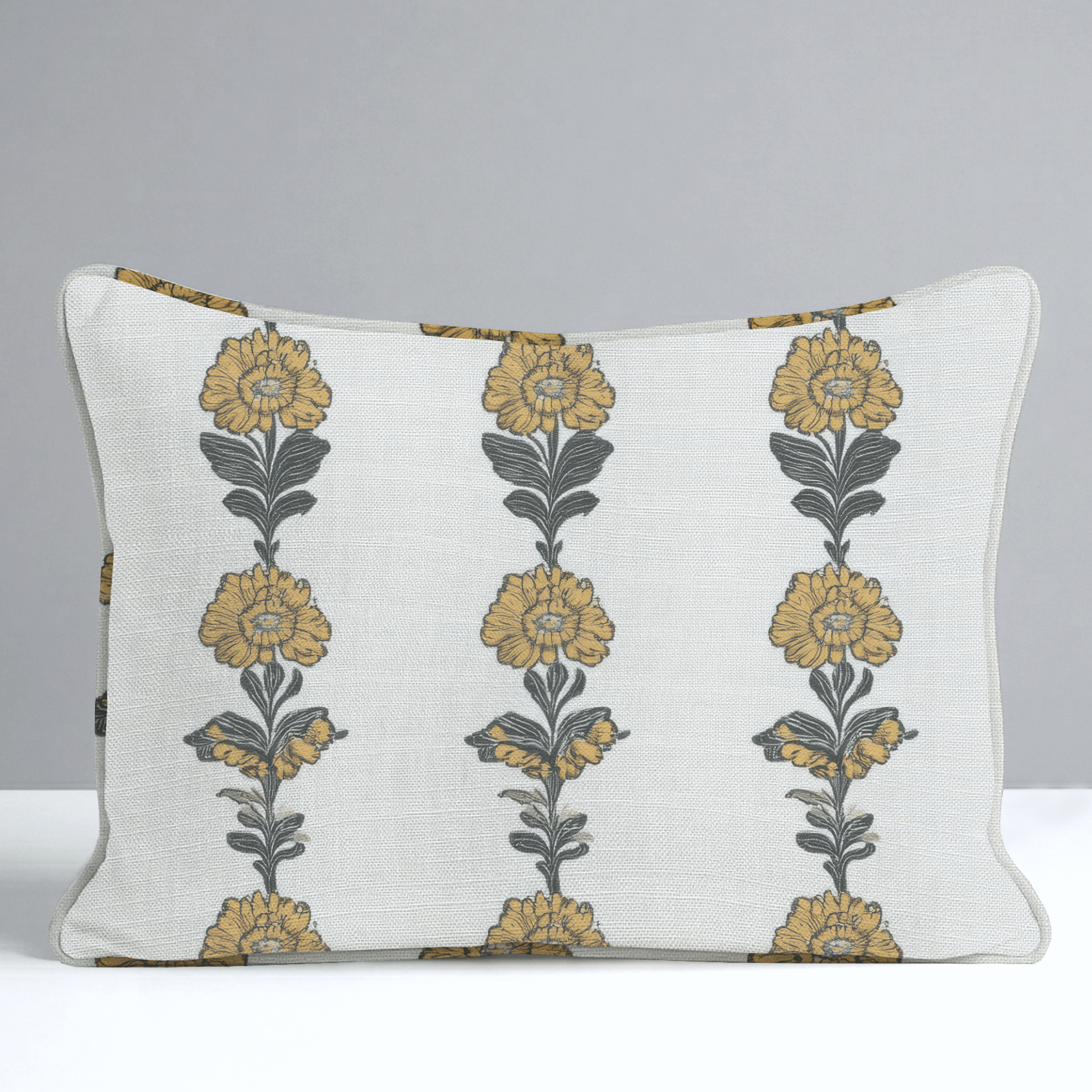 Lemon Poppy Throw Pillow - Lemon Park