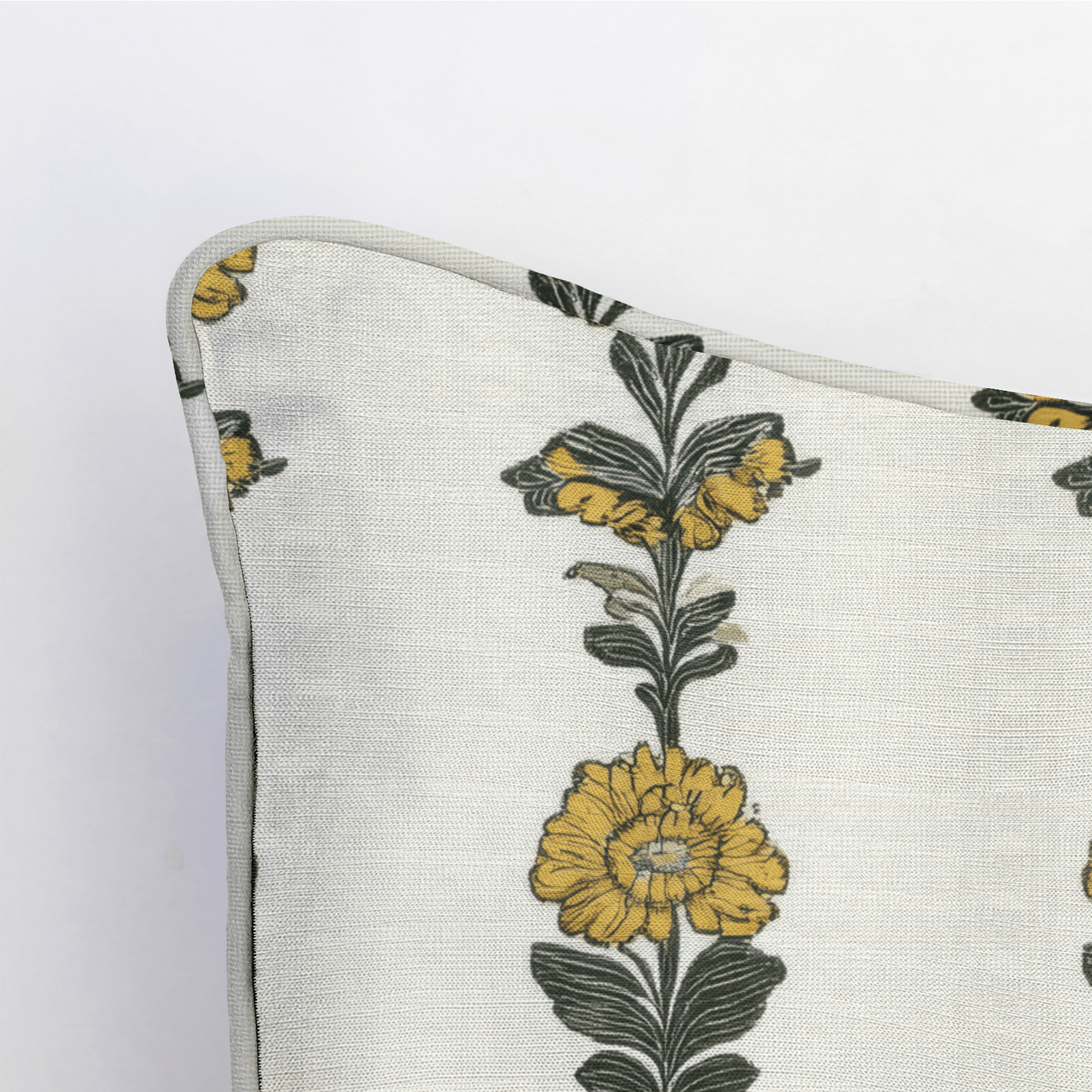 Lemon Poppy Throw Pillow - Lemon Park