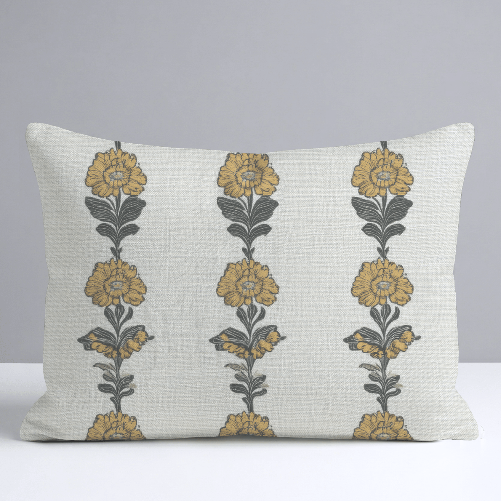 Lemon Poppy Throw Pillow - Lemon Park