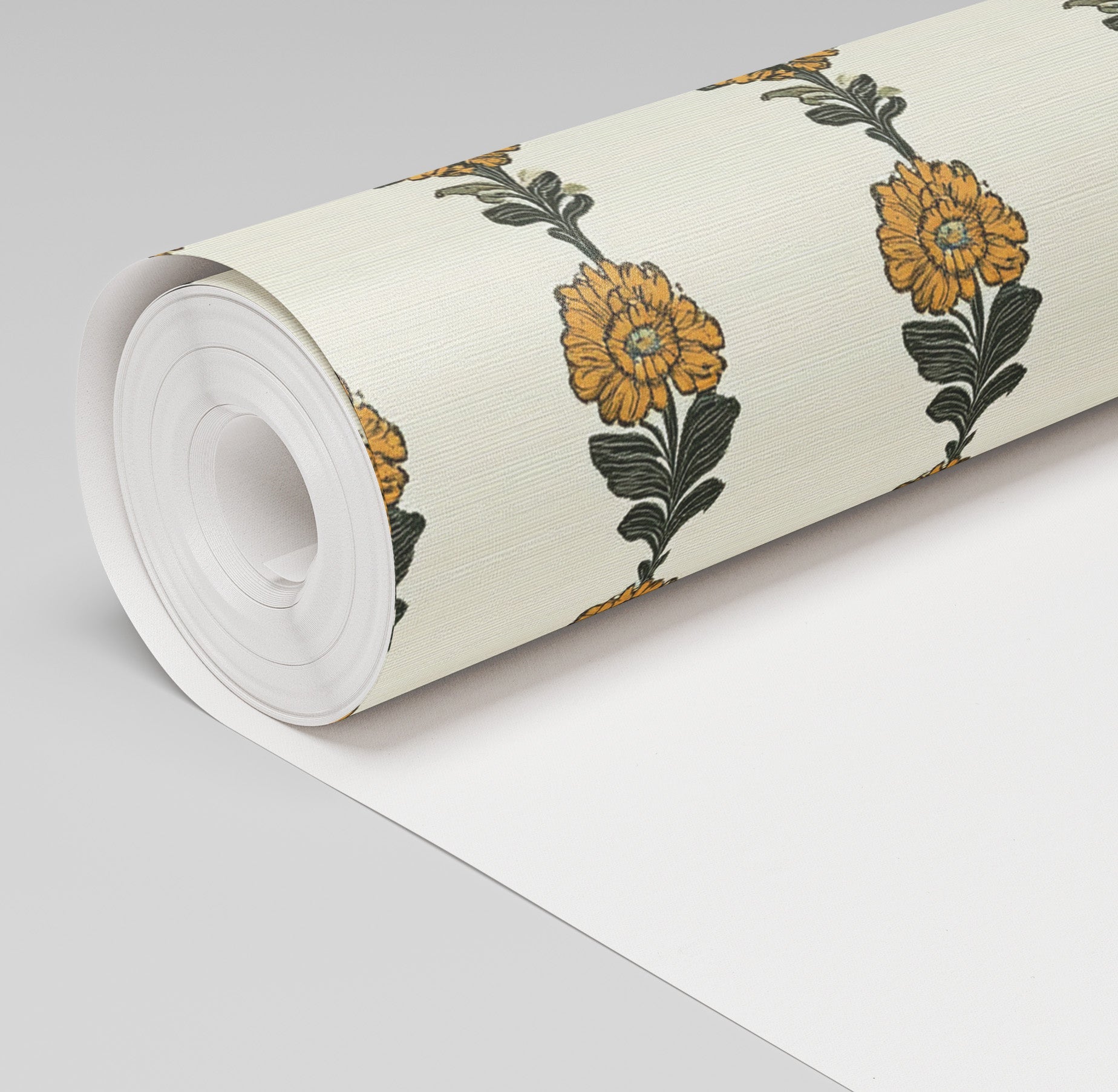 Lemon Poppy Wallpaper - Lemon Park