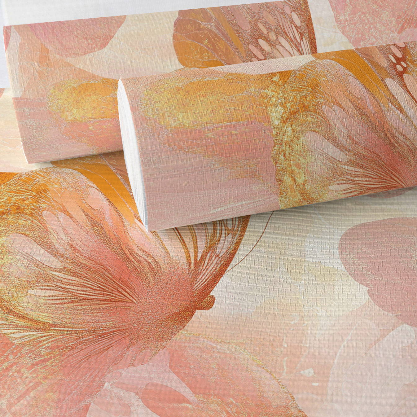 Lena Faux Grasscloth Wallpaper