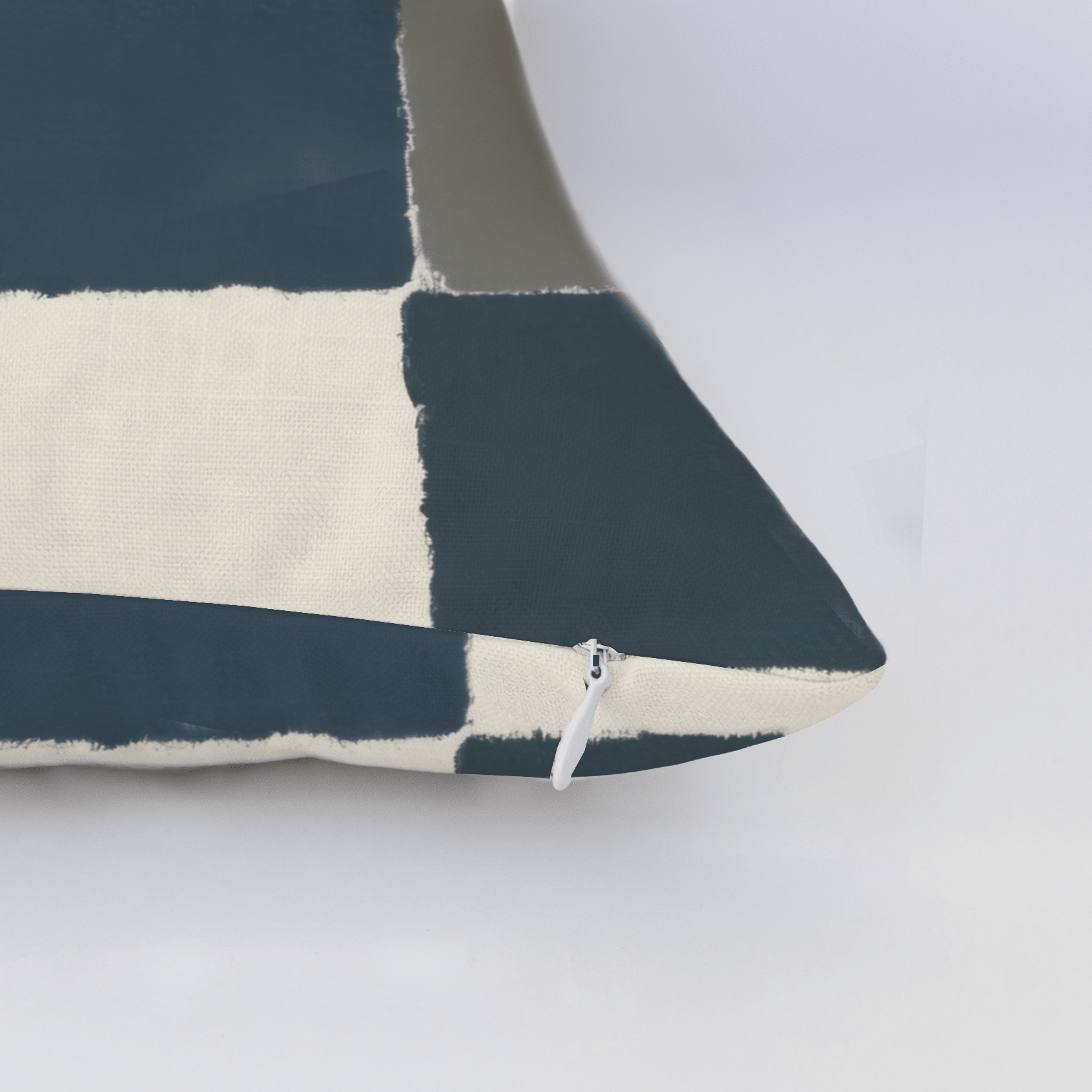 Letterman Check Throw Pillow - Lemon Park