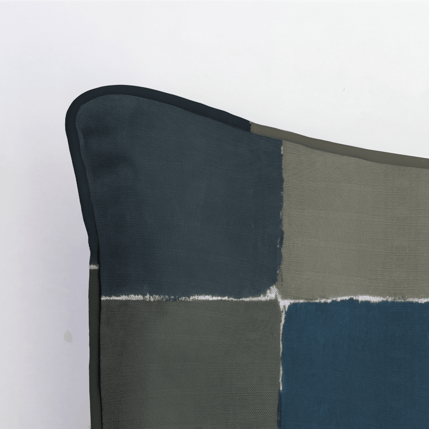 Letterman Check Throw Pillow - Lemon Park