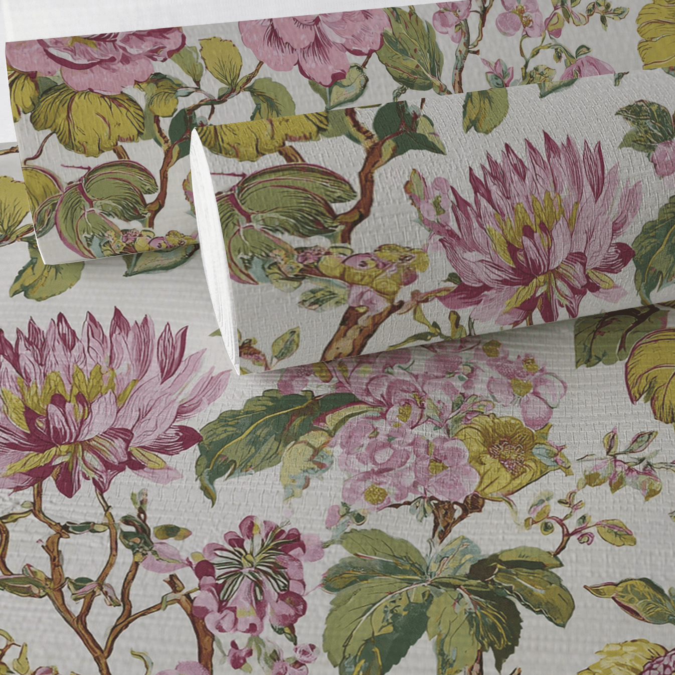 Lexee Faux Grasscloth Wallpaper - Lemon Park