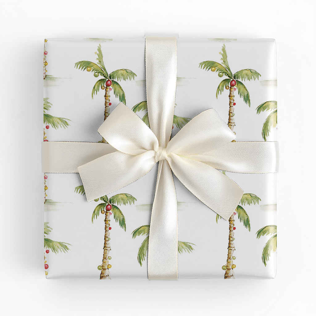Light Palms - Wrapping Paper - Lemon Park