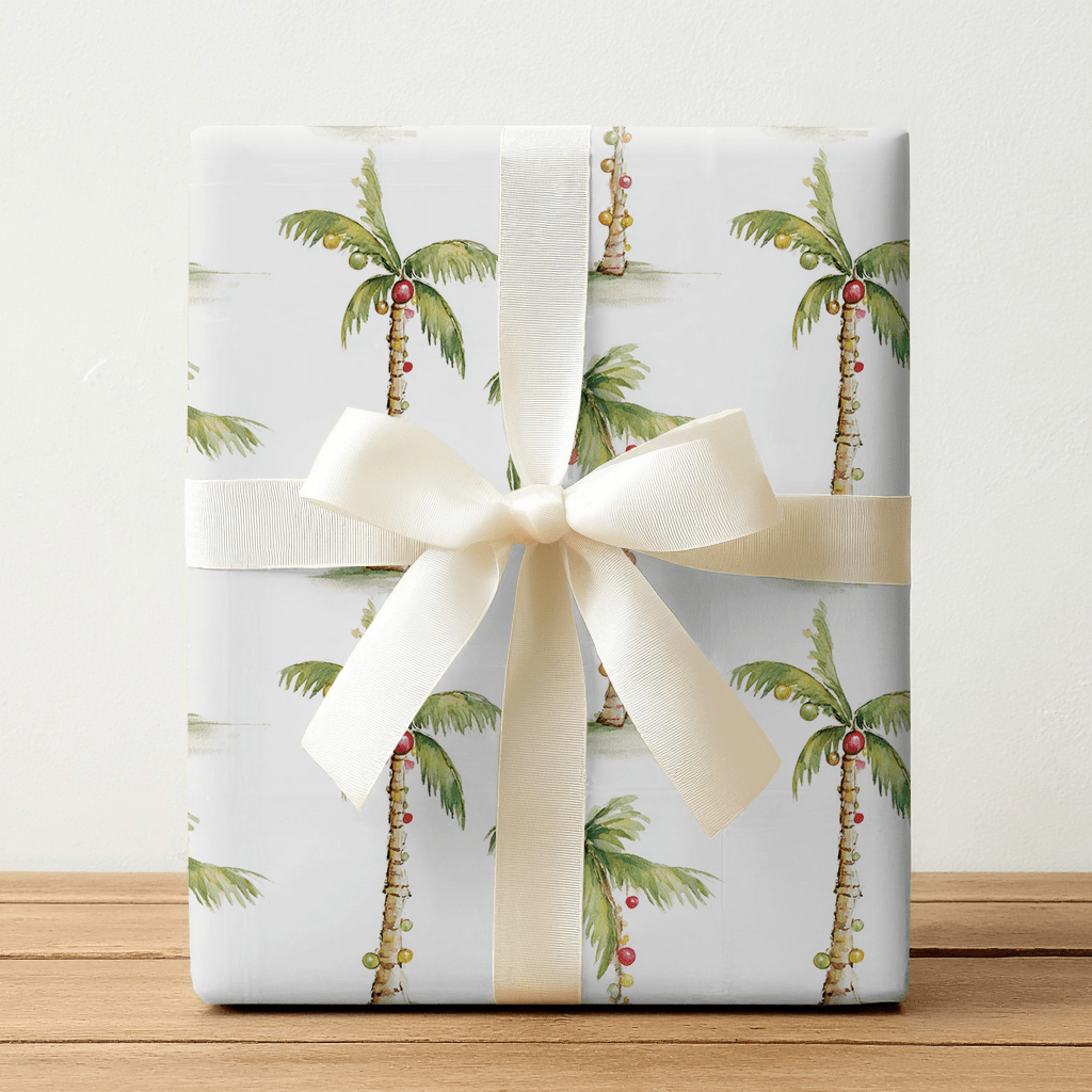 Light Palms - Wrapping Paper - Lemon Park