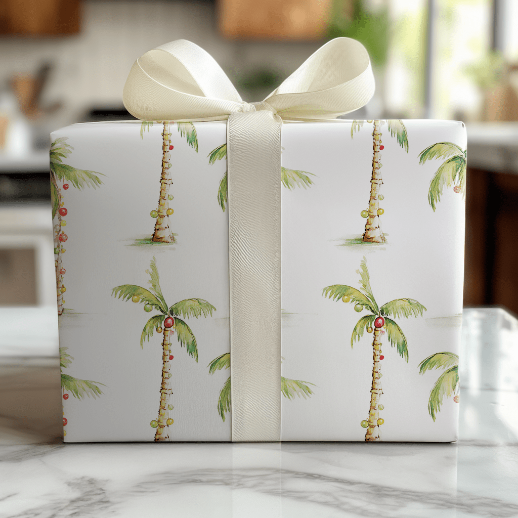 Light Palms - Wrapping Paper - Lemon Park