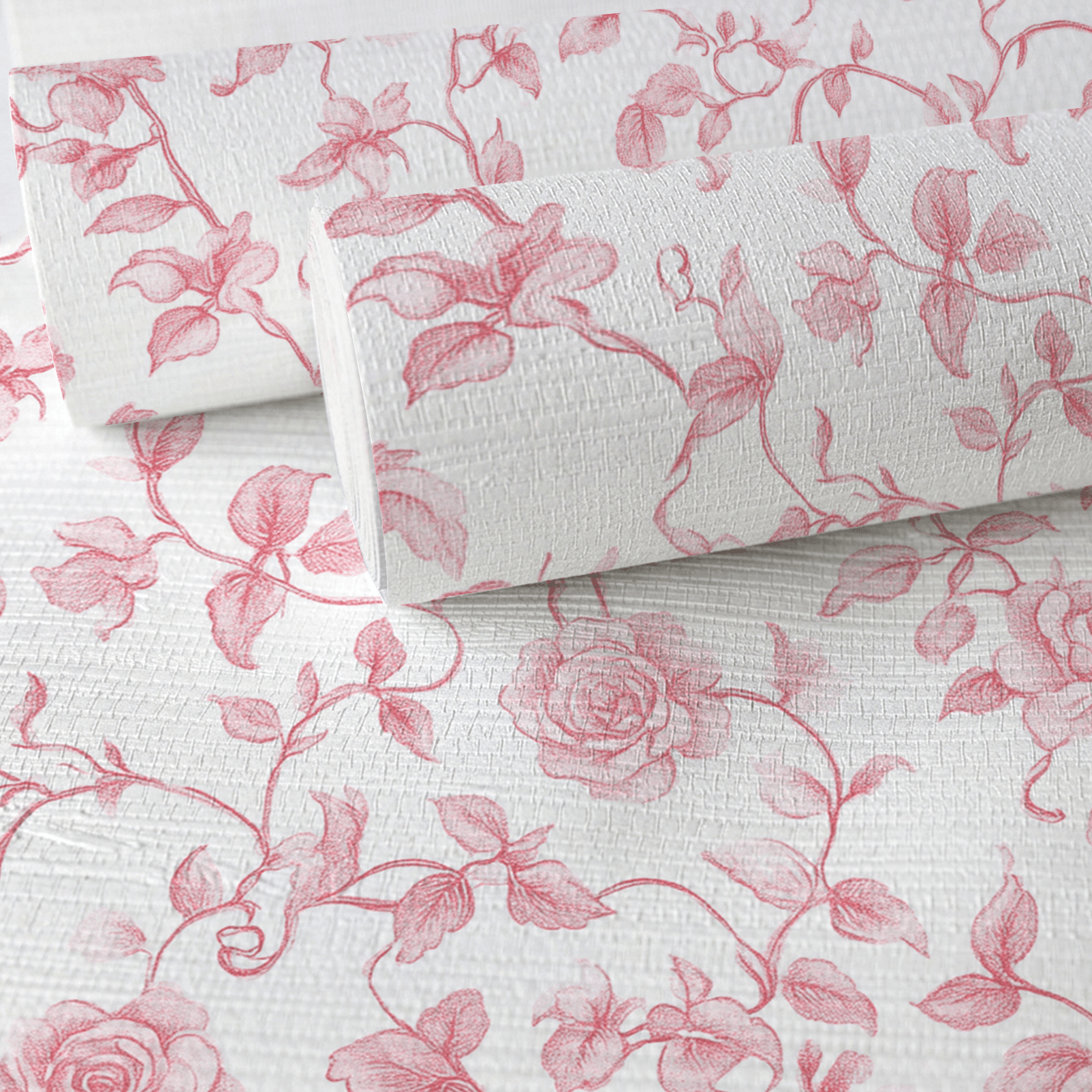 Lila Rose Faux Grasscloth Wallpaper - Lemon Park