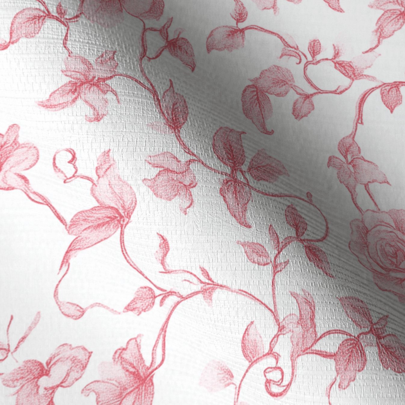 Lila Rose Faux Grasscloth Wallpaper - Lemon Park