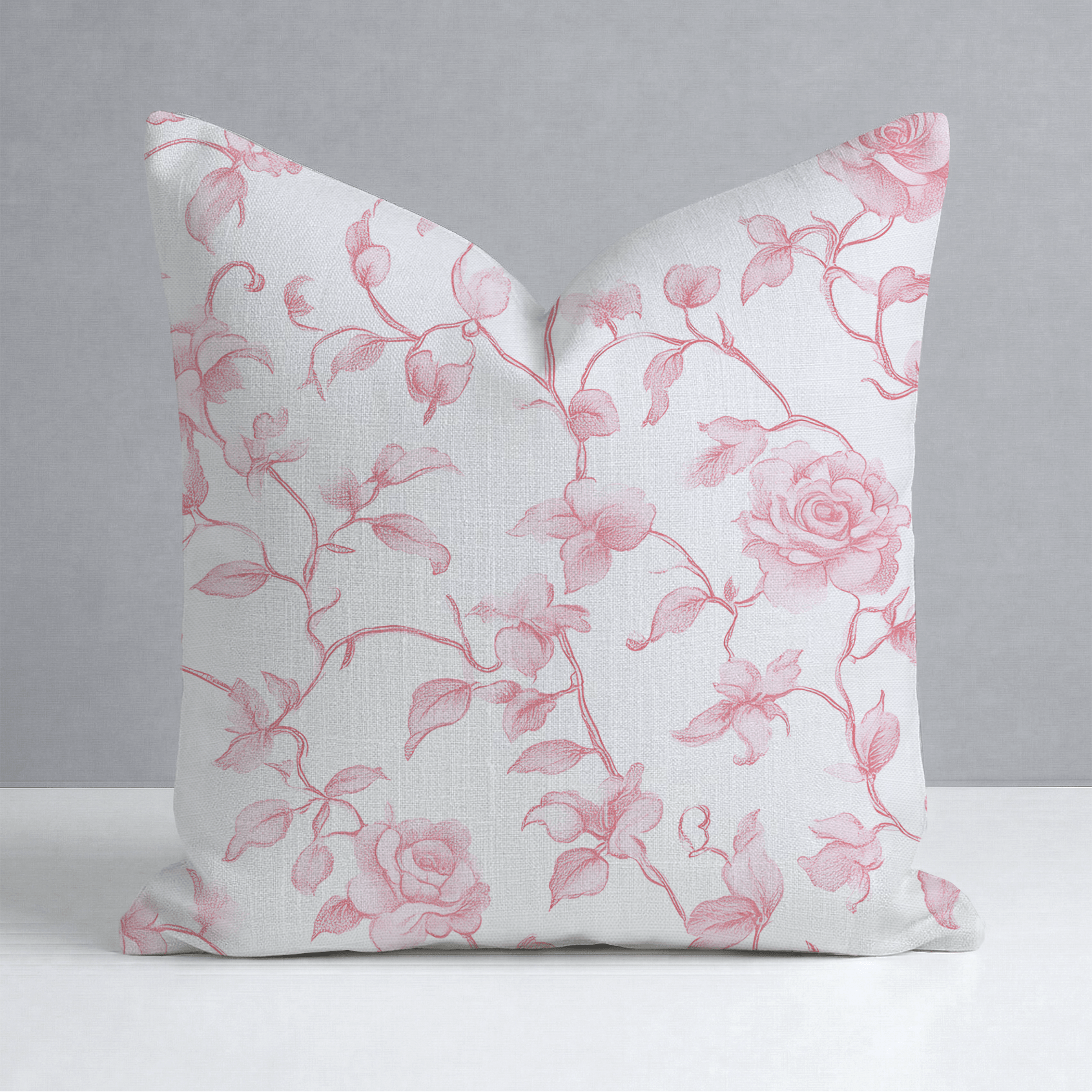 Lila Rose Throw Pillow - Lemon Park