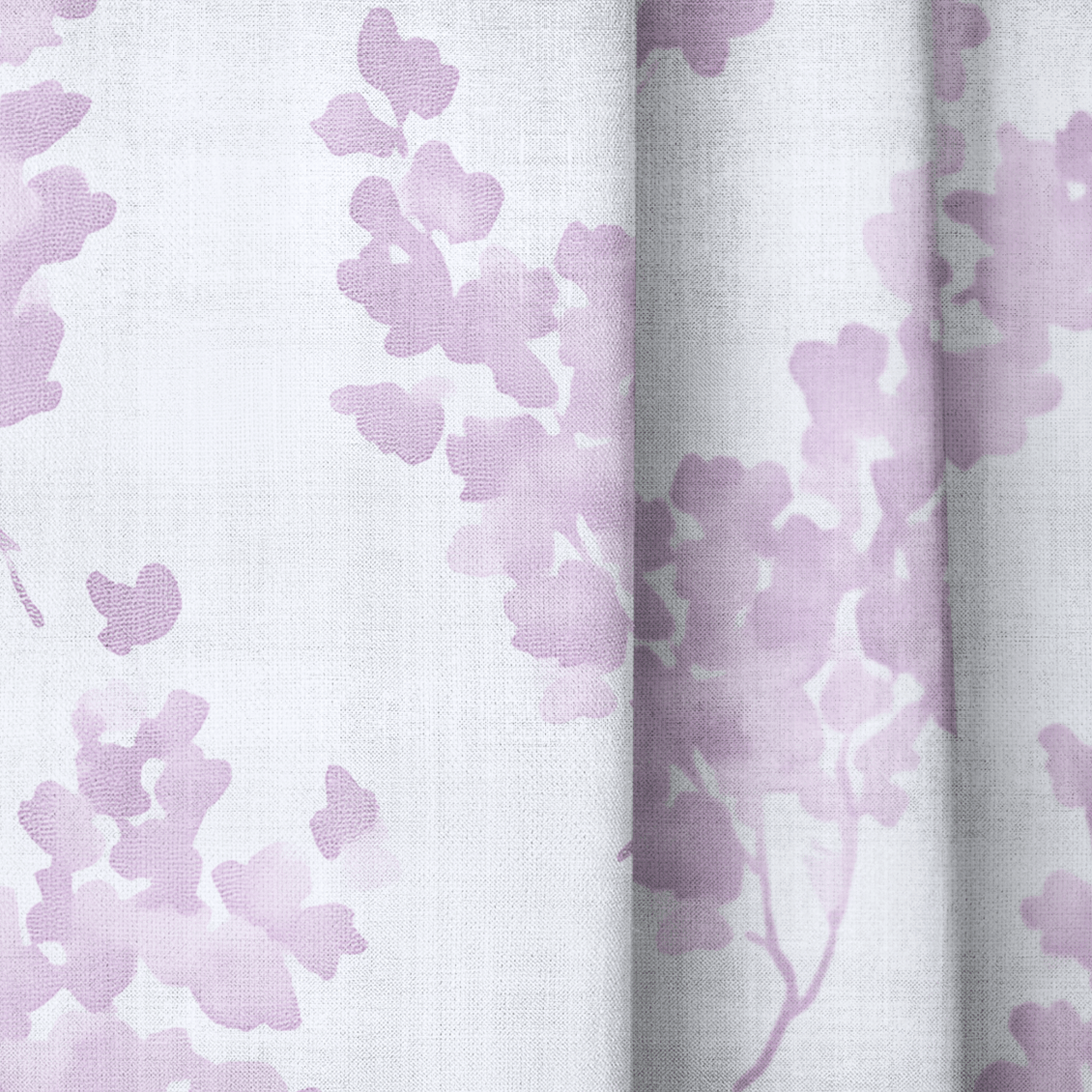 Lilac Stems - Drapery - Lemon Park