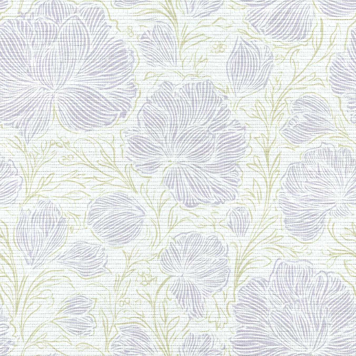 Lilac Veil Faux Grasscloth Wallpaper - Lemon Park