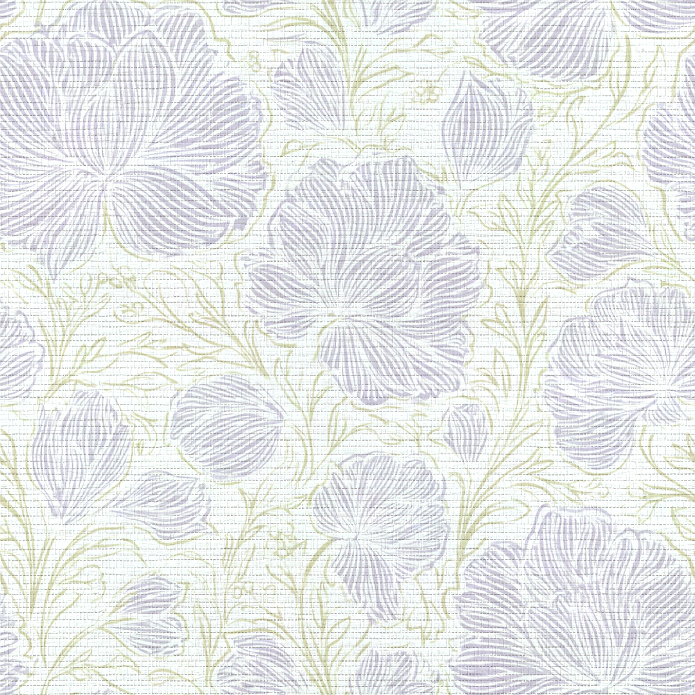 Lilac Veil Faux Grasscloth Wallpaper