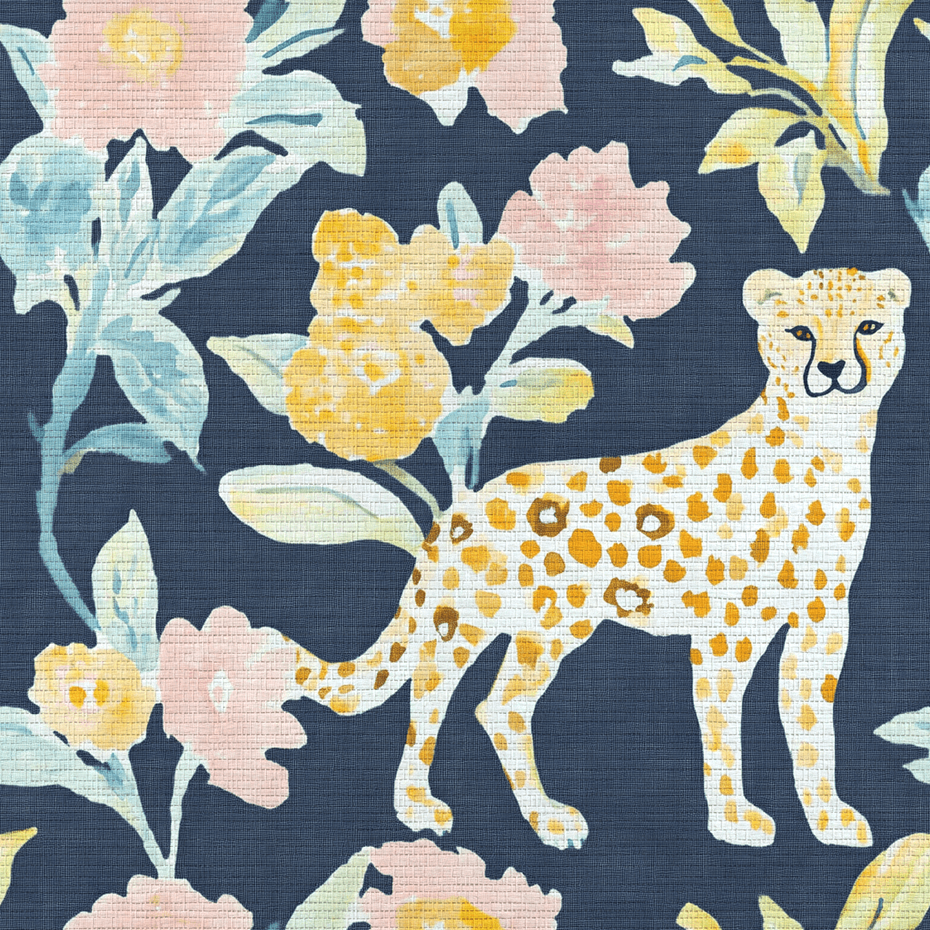 Lillith Faux Grasscloth Wallpaper - Lemon Park