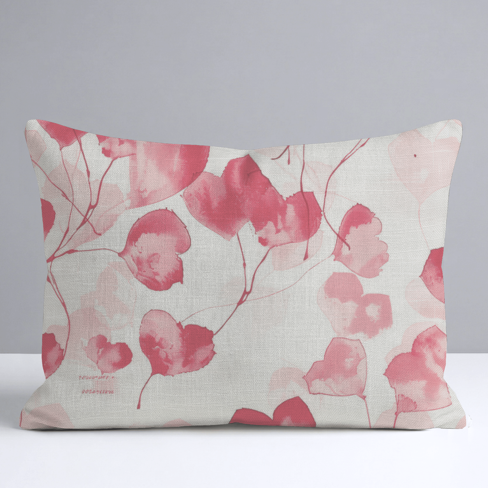 Lily's Love Notes Throw Pillow - Lemon Park