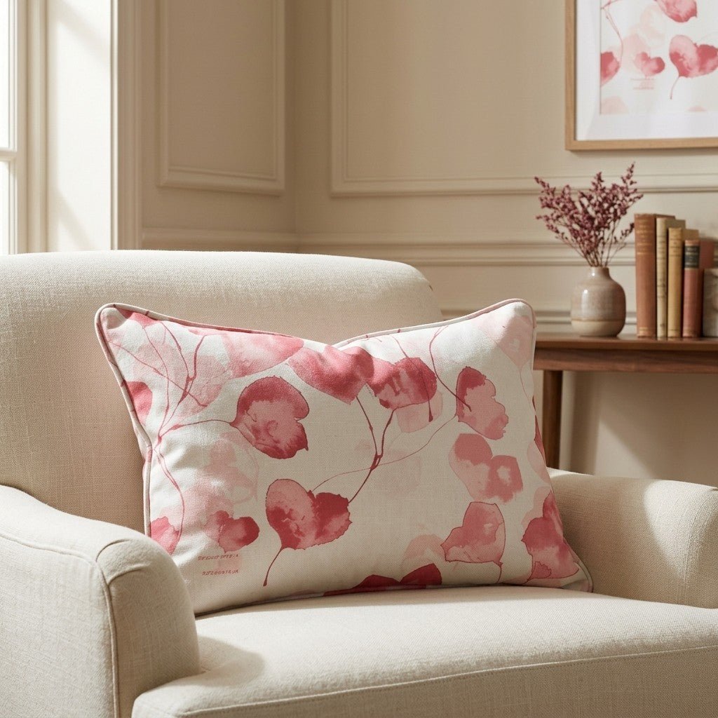 Lily's Love Notes Throw Pillow - Lemon Park