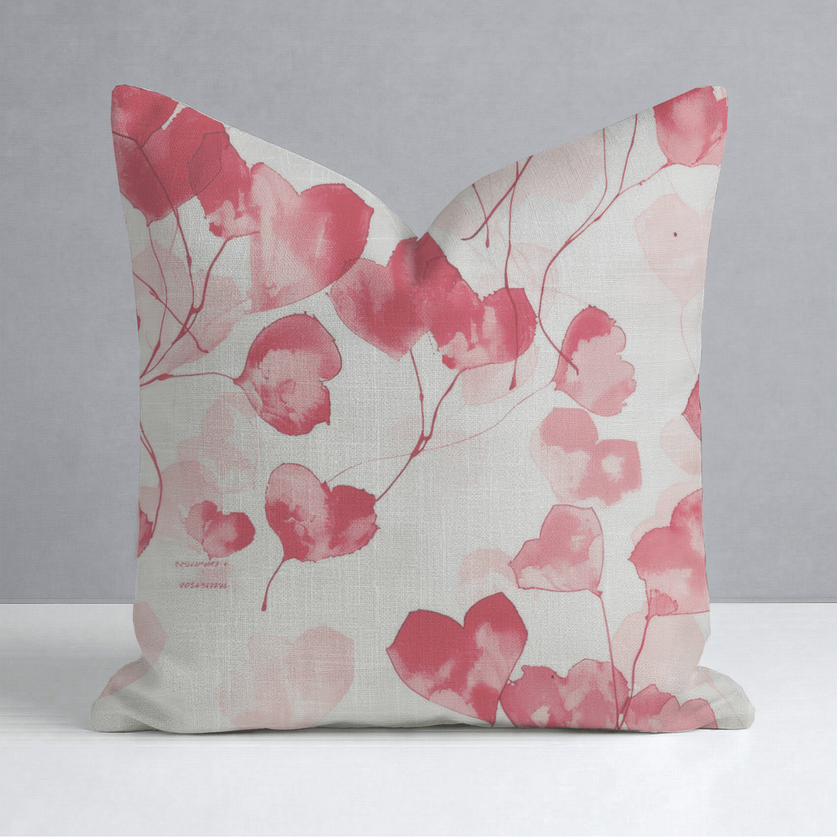 Lily's Love Notes Throw Pillow - Lemon Park